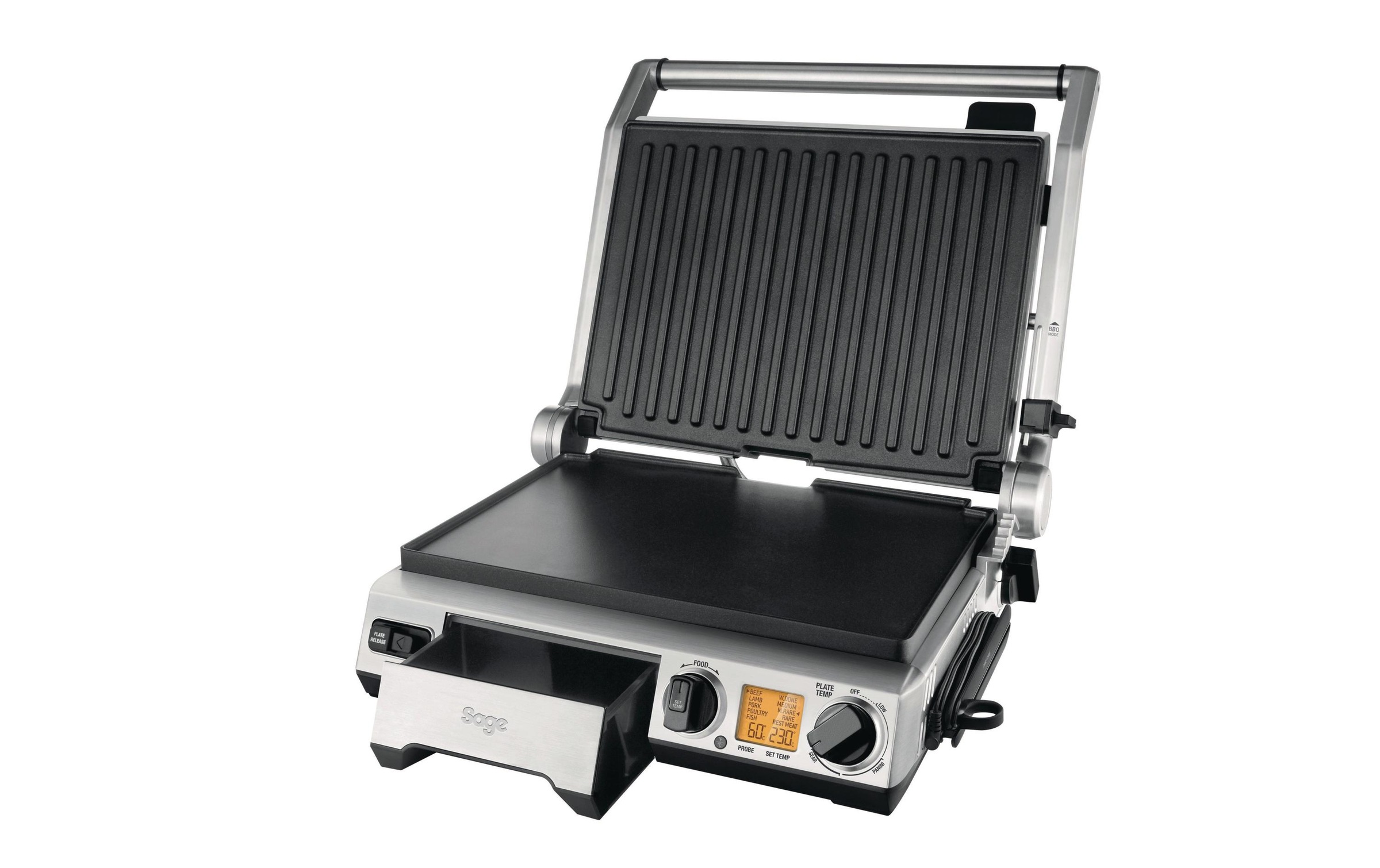 Image of Sage Kontaktgrill "Smart Grill Pro 2400 W" 2400 W