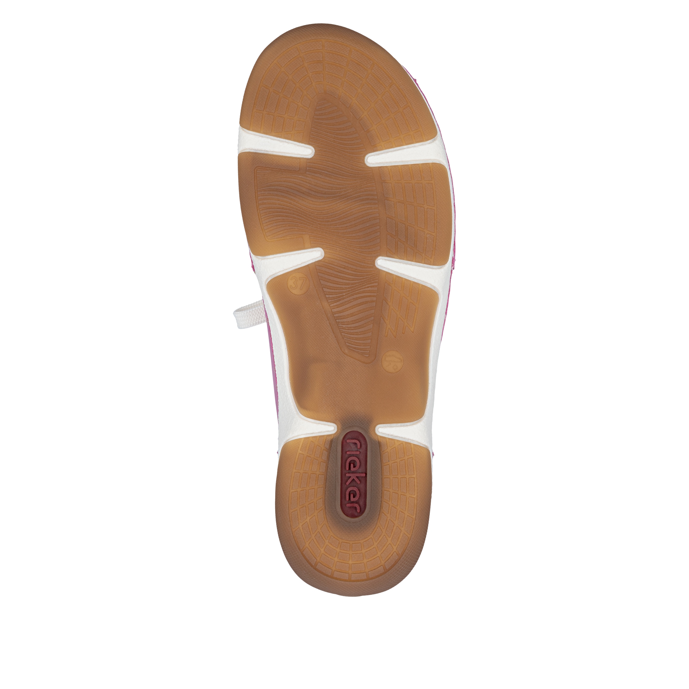 Rieker Baskets slip-on  mocassin, chaussure à enfiler, sneaker de loisirs en similicuir