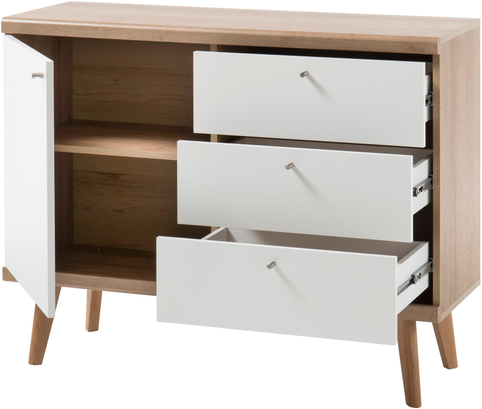 ♕ andas Sideboard »Merle«, Scandi Design, Breite 107 cm, aus der freundin  Home Collection versandkostenfrei auf