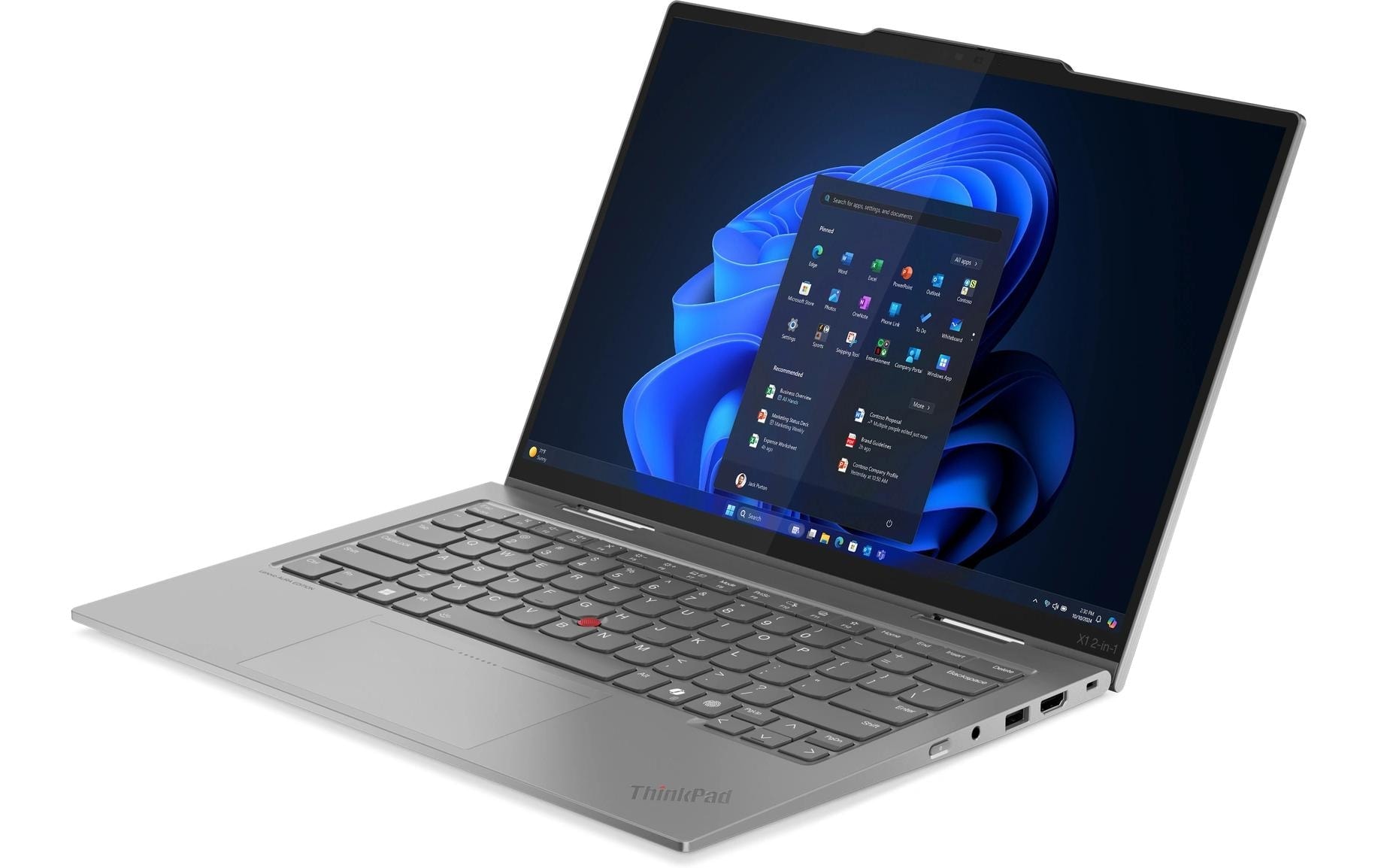 Lenovo Ordinateur portable »ThinkPad X1 2-in-1 Gen. 10 Aura Edition Copilot+ PC« / 14 ″ Intel Core Ultra 7 ARC