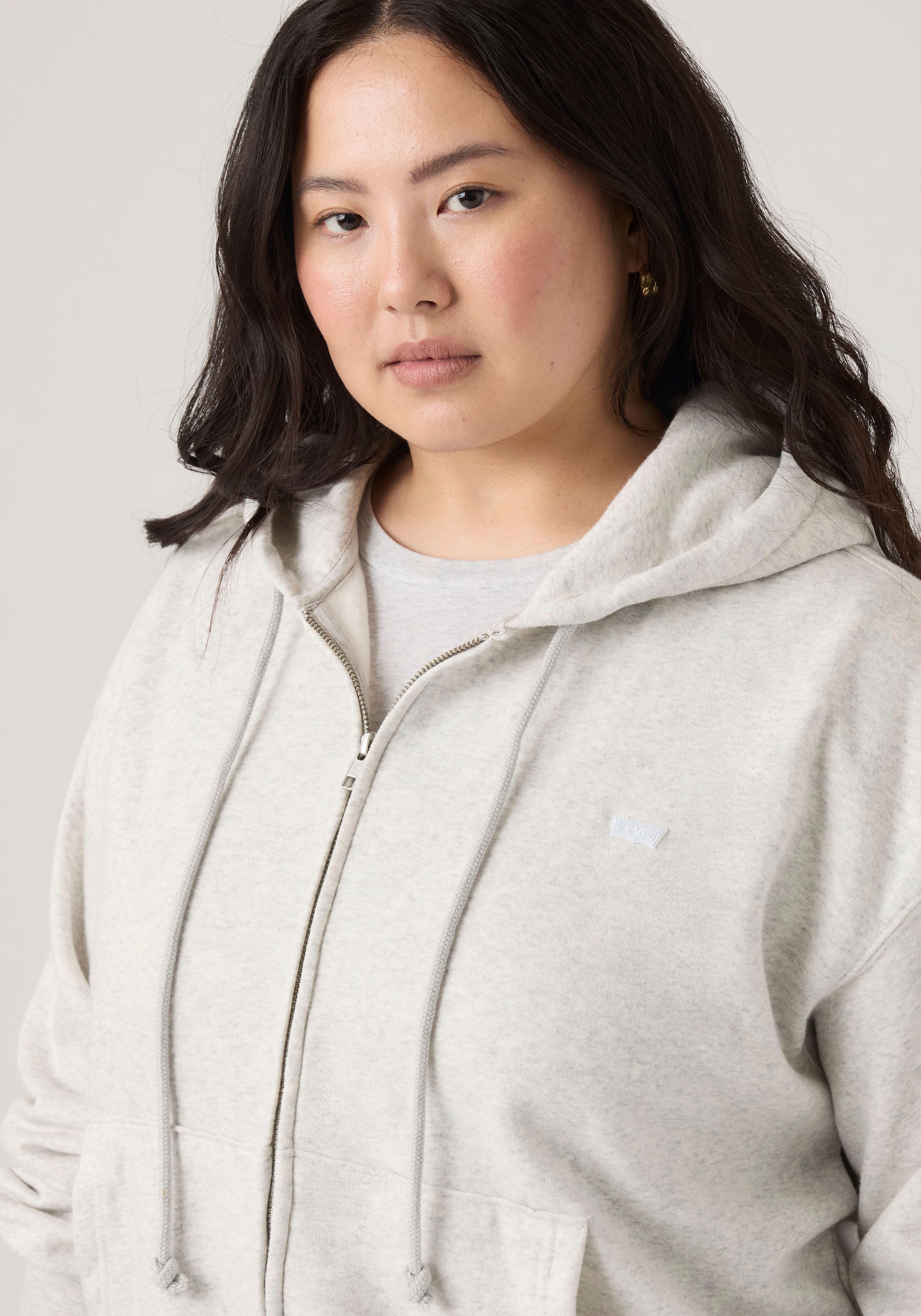 Levi's® Plus Veste sweat »PL EVERYDAY FULL ZIP HOODIE SWEATSHIRT« Sweat-shirt doux brossé à l'intérieur