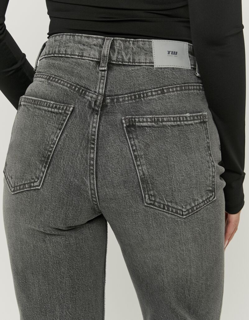 Tally Weijl Jeans taille haute »SPADEPEPPER« Baumwollmischung, High-Waist mit geradem Beinverlauf