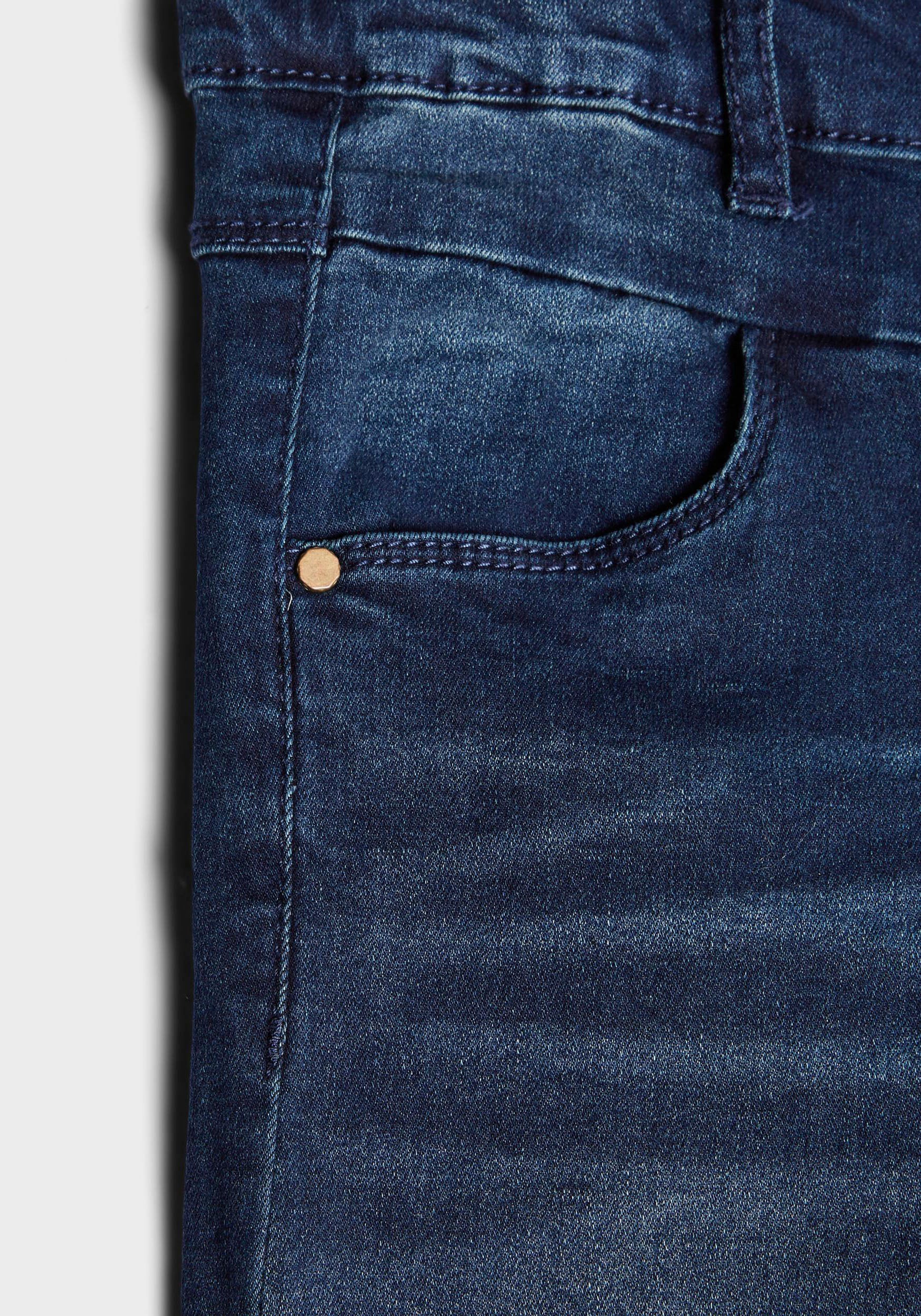 Mindestbestellwert - Stretch-Jeans schmaler versandkostenfrei Name »NKFPOLLY«, kaufen Trendige in ohne It Passform
