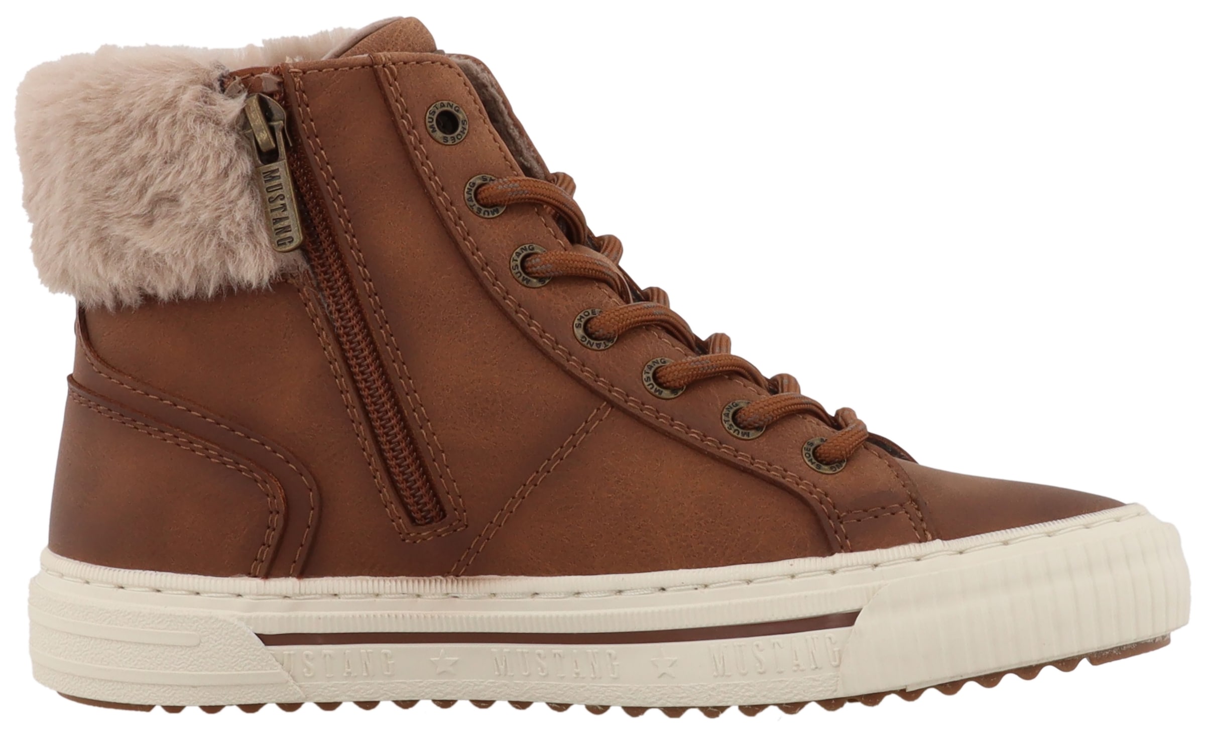 Mustang Shoes Bottes d'hiver »Kalua«  baskets à plateforme, bottes d’hiver avec fermeture éclair