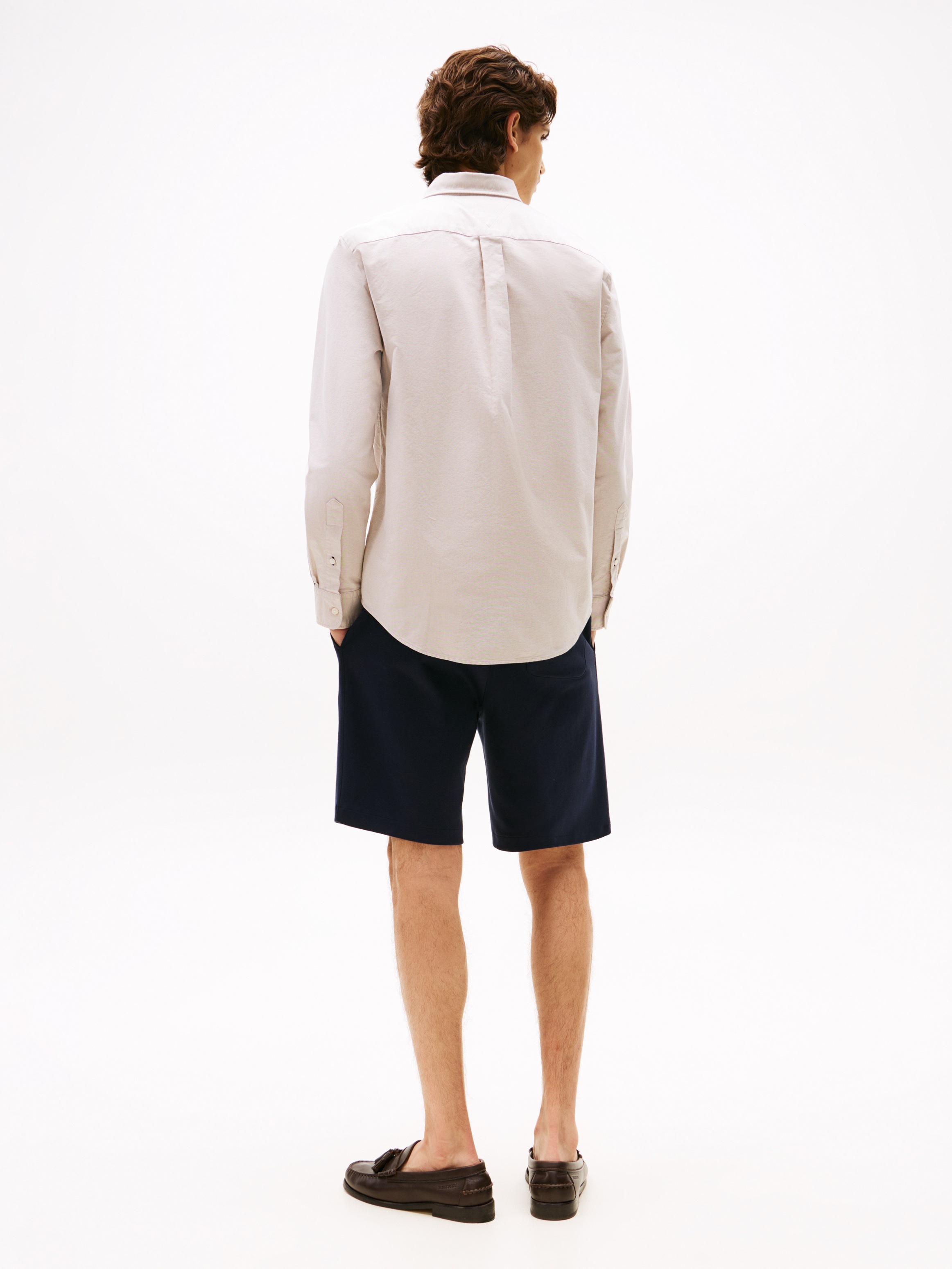 Tommy Hilfiger Langarmhemd »SOLID HERITAGE OXFORD Regular Fit« Regular Fit Oxford Casual