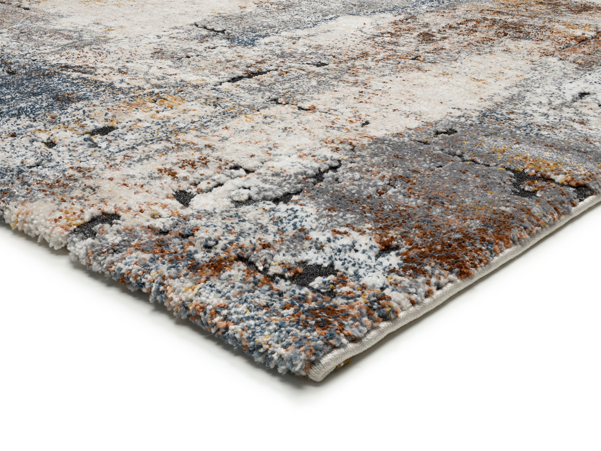 OCI DIE TEPPICHMARKE Teppich »CYRUS SUN« rechteckig 20 mm Höhe Design Kurzflor Teppich,  3D-Hochtief-Optik,  Wohnzimmer