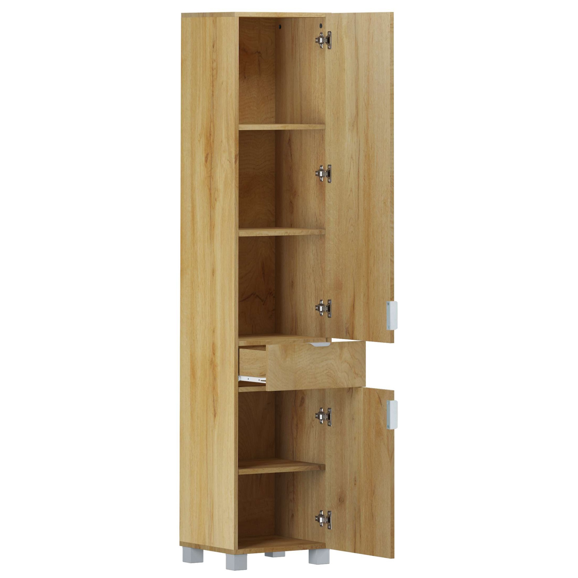 welltime Armoire haute »Lage« Pflegeleichte Oberfläche, viel Stauraum, FSC®-zertifiziert