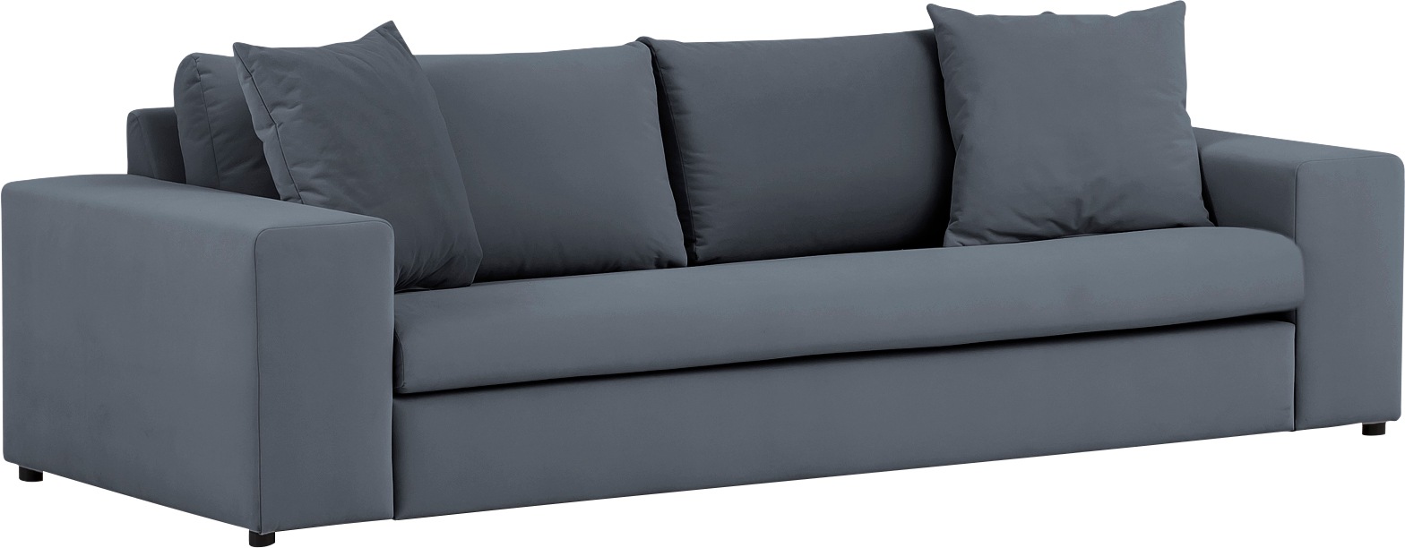 Home affaire 3-Sitzer »SLEETLAND XXL in Samtvelours oder Vintage-Leder-Optik« besonders gross und bequem