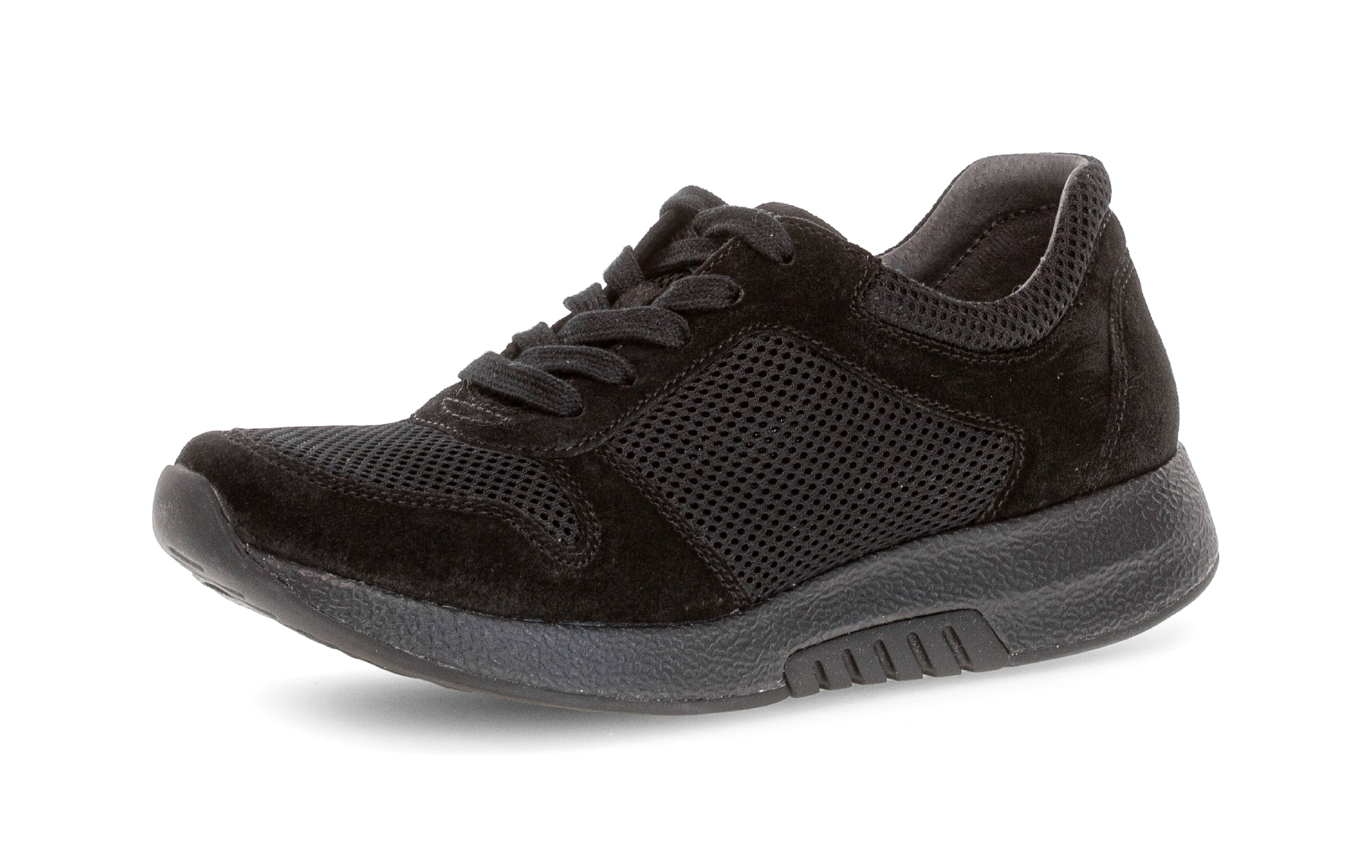 Image of Gabor Keilsneaker, Freizeitschuh, Halbschuh, Schnürschuh mit Logo an der Ferse