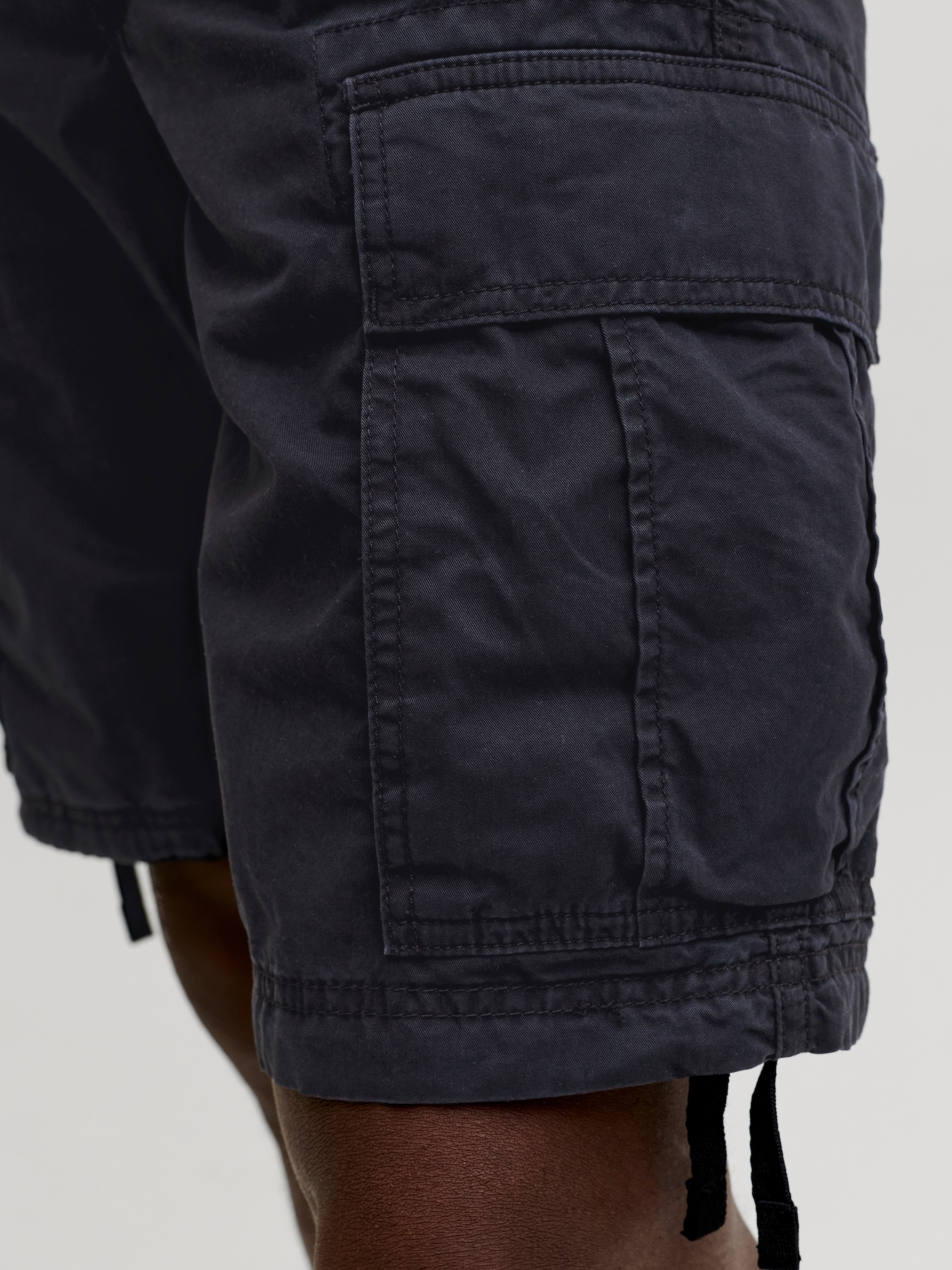 Jack & Jones PlusSize Cargoshorts »JPSTCOLE FRANK CARGO SHORT MID SN PLS«  mit Taschenbändern