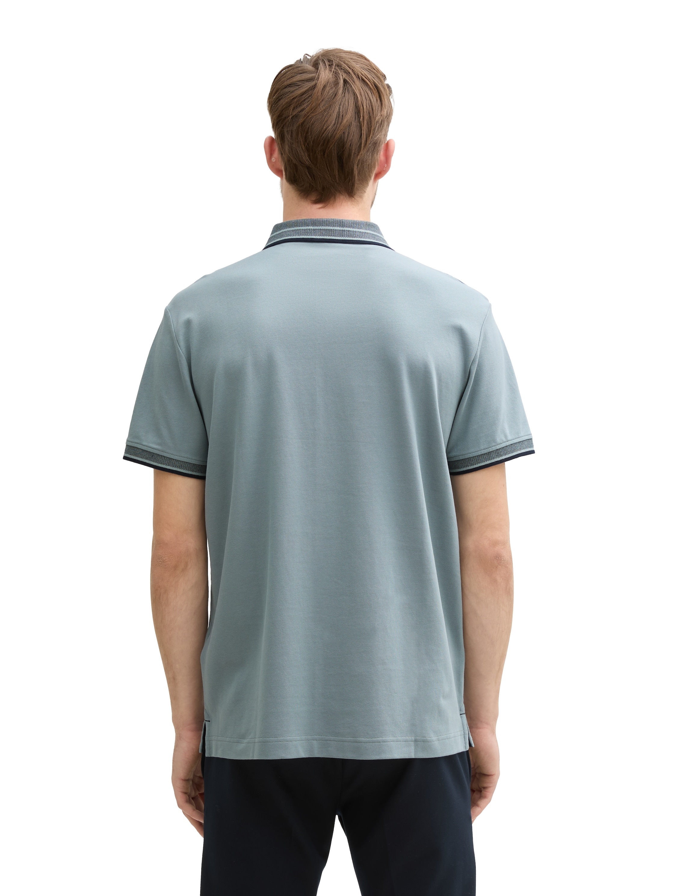 TOM TAILOR Poloshirt, mit Logo Stickerei