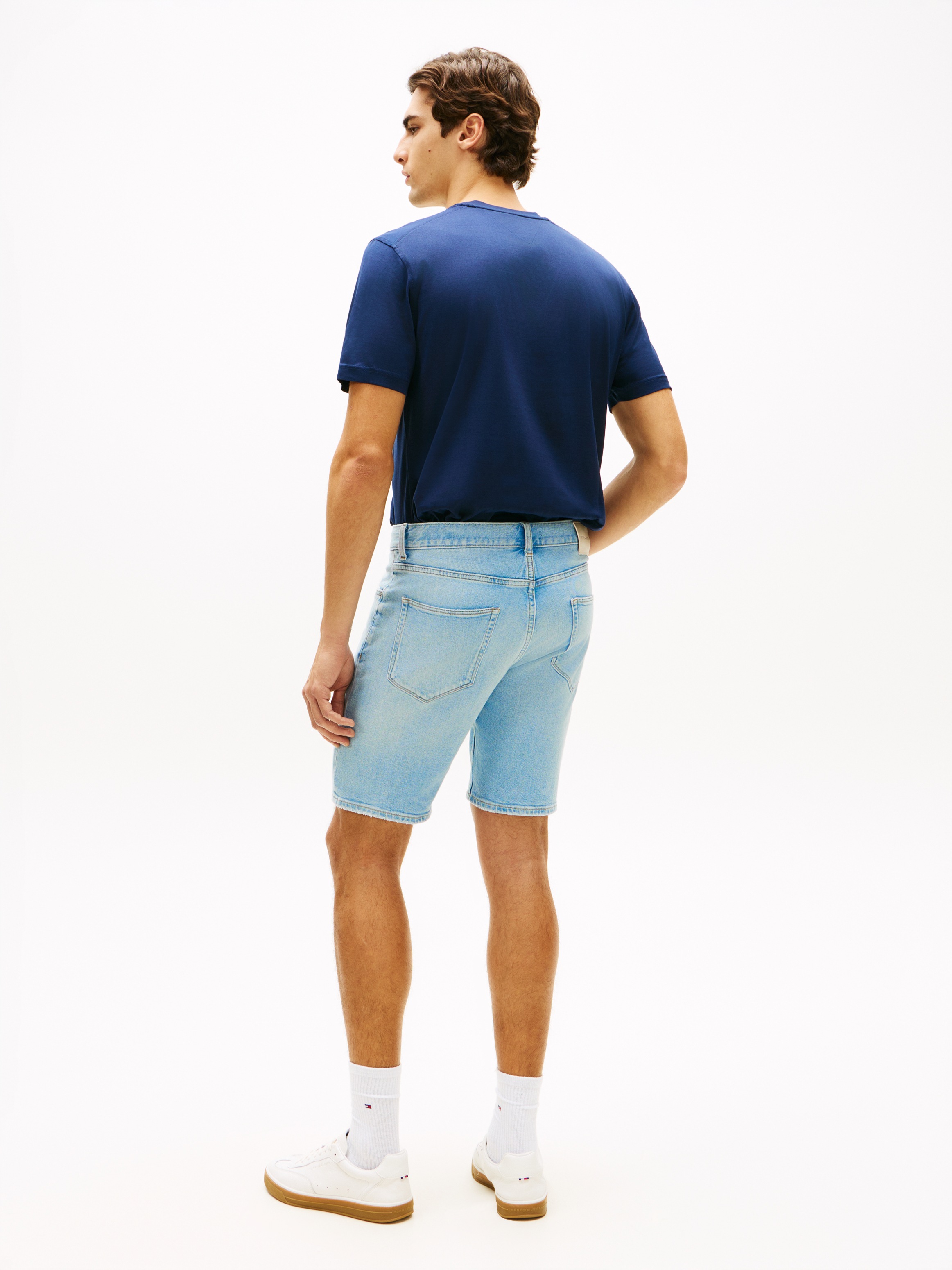 Tommy Hilfiger Short en jean »DENTON« Coupe droite avec effet délavé
