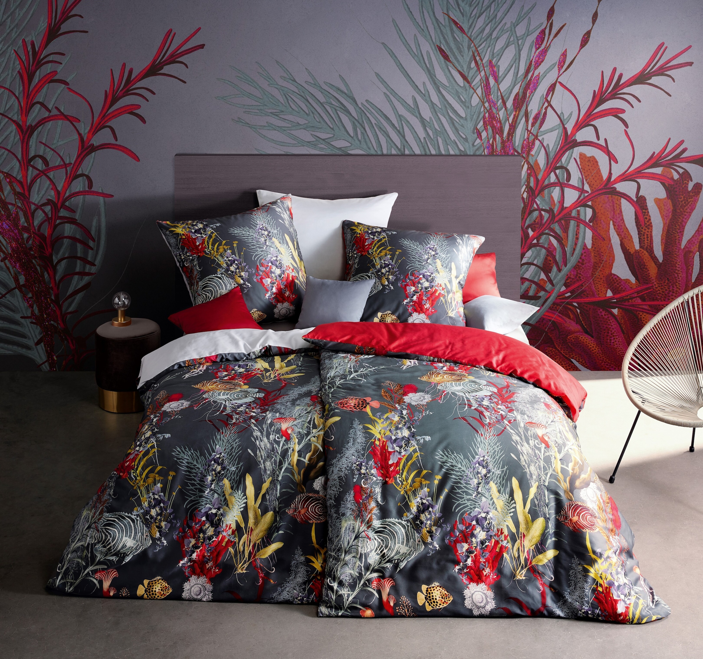 fleuresse Wendebettwäsche »Bed Art S 4200 (2/3tlg.)«, Mako-Satin, einfach mal abtauchen