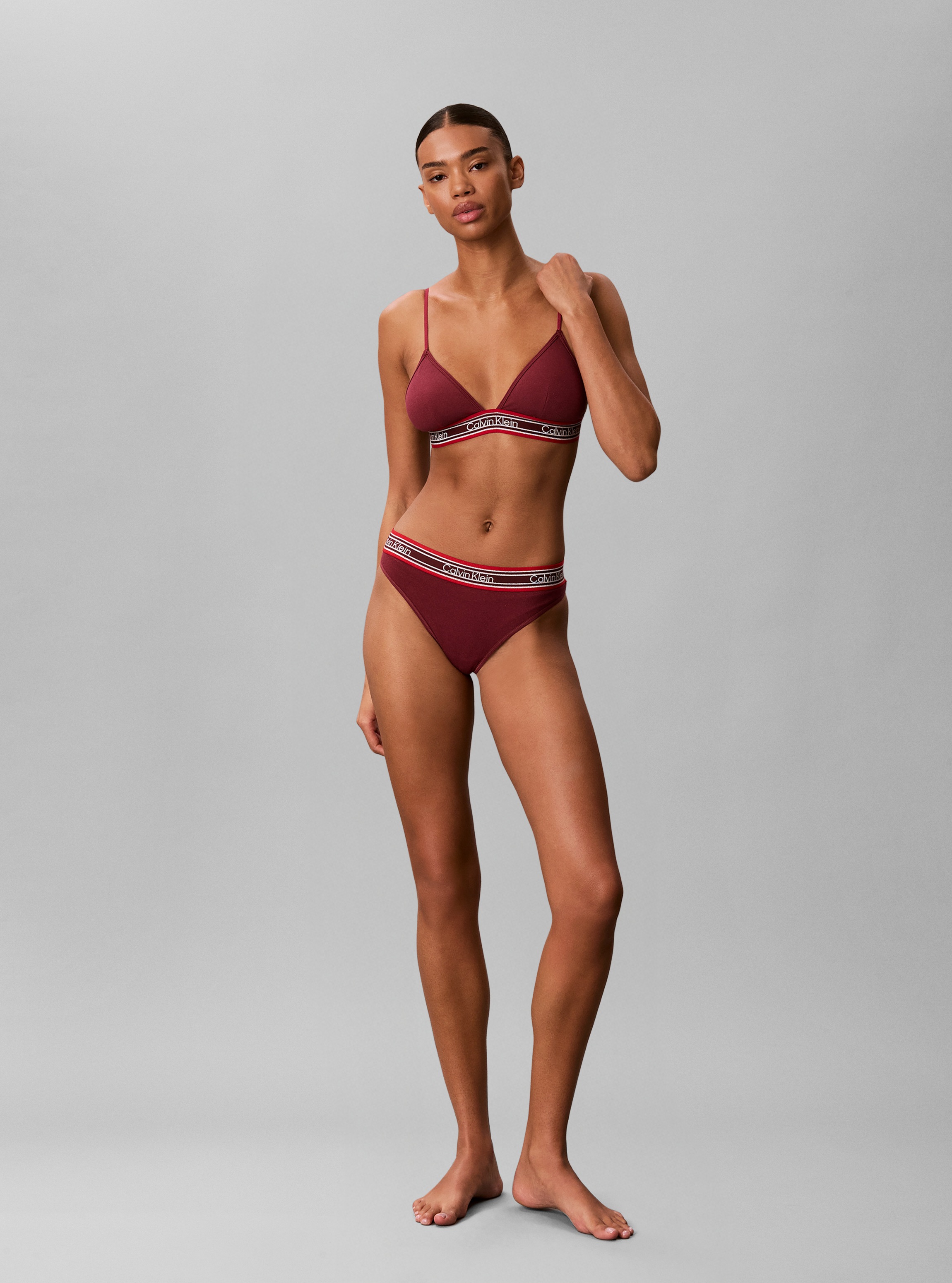Calvin Klein Underwear Tanga »THONG« Körpernahe Passform mit elastischem Bund