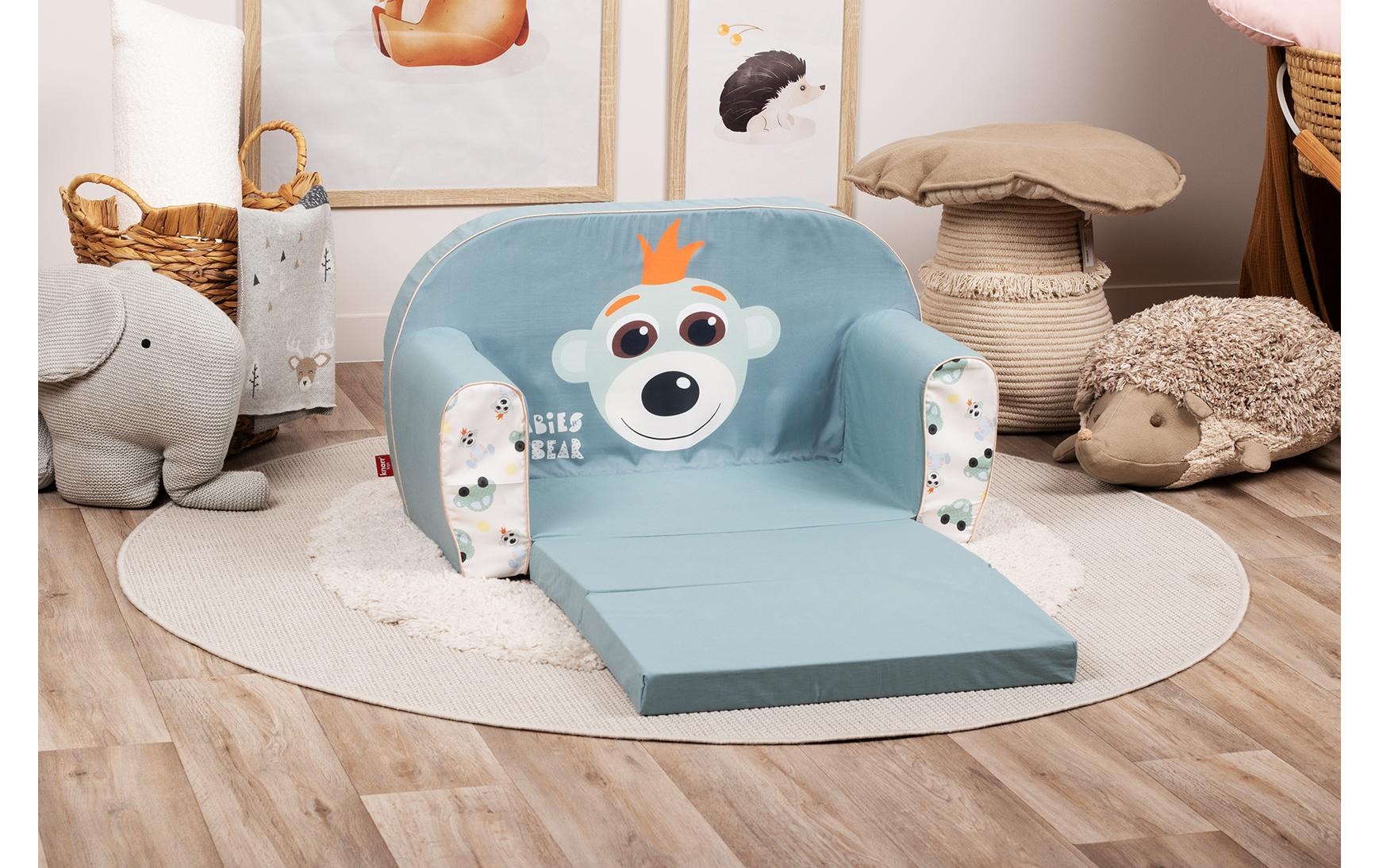 Knorrtoys® Kindersofa »«Baby Treflik»«, Ausklappbar