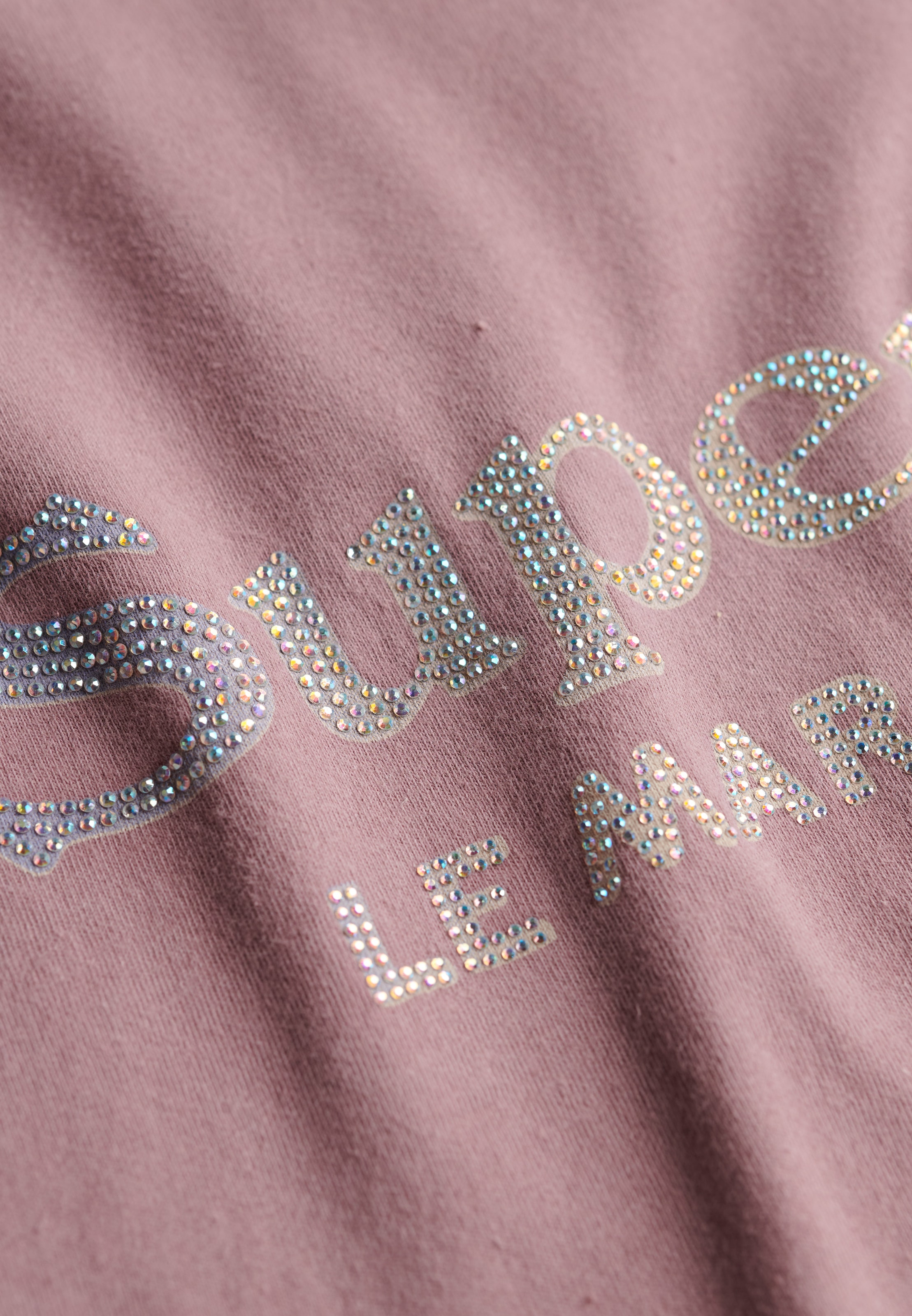 Superdry Kurzarmshirt »VENUE METALLIC RELAXED TEE«