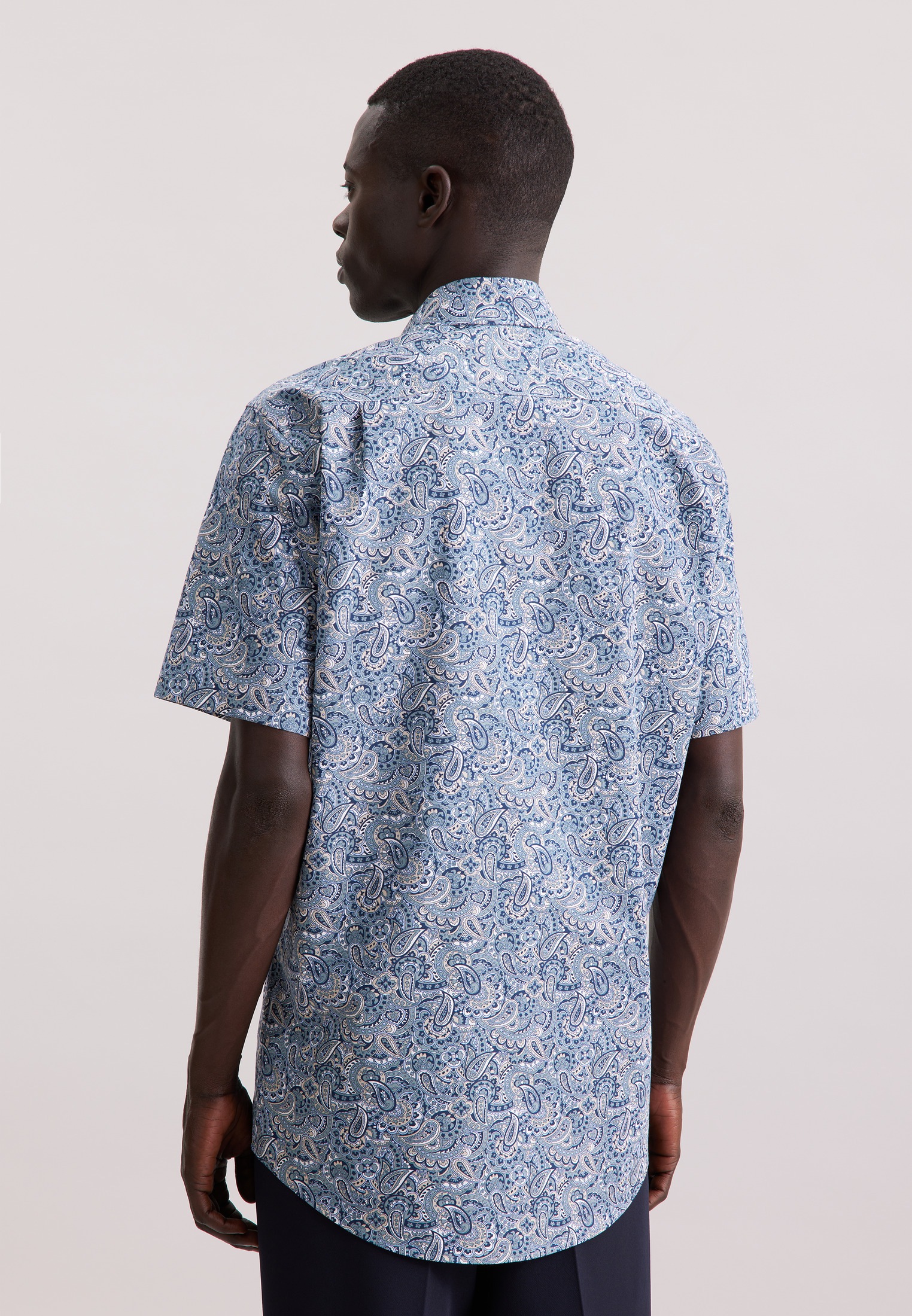 seidensticker Chemise d'affaires »Regular« Regular 1/2 Kentkragen Druck