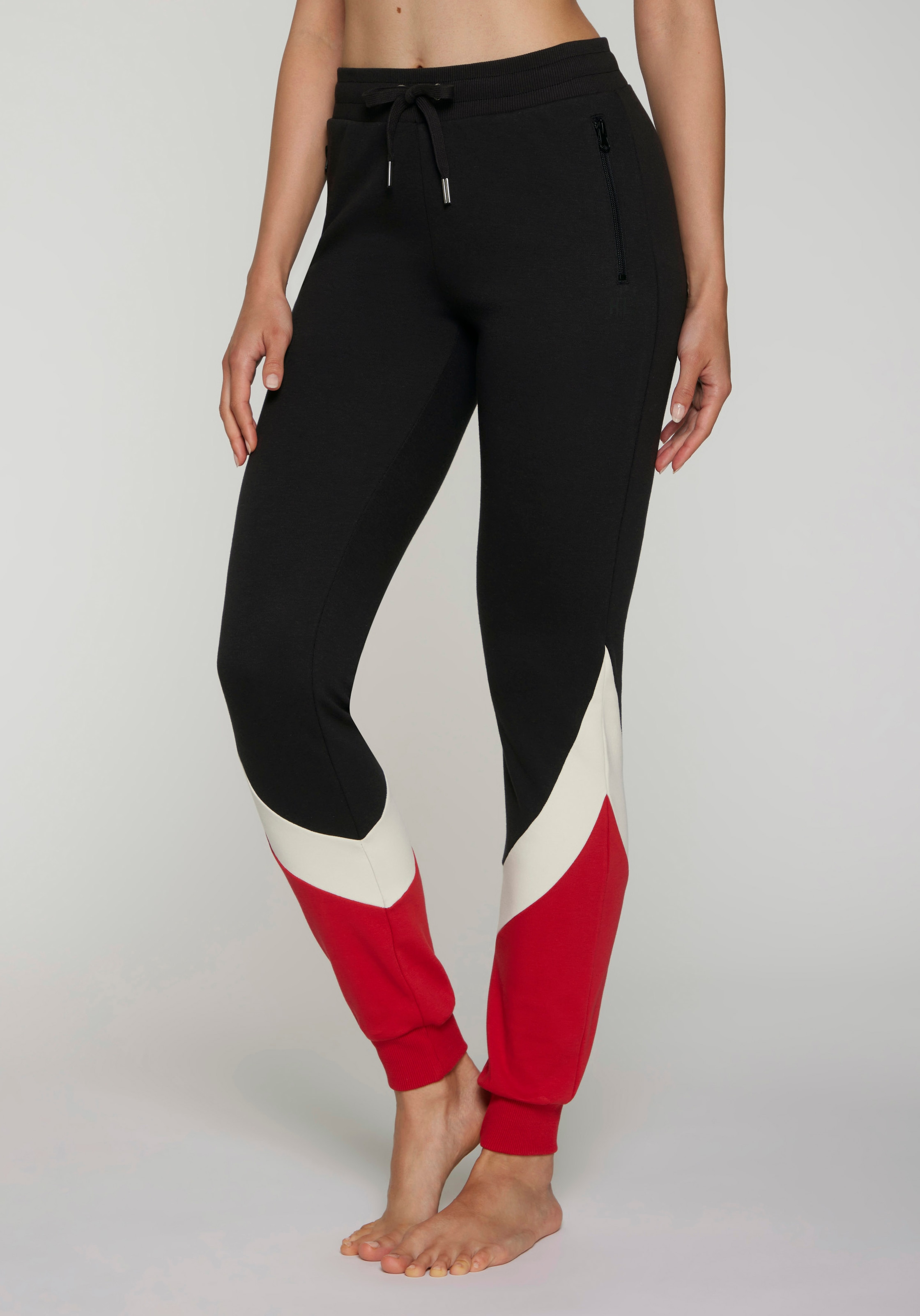 H.I.S Pantalon de jogging  mit Colorblock Design