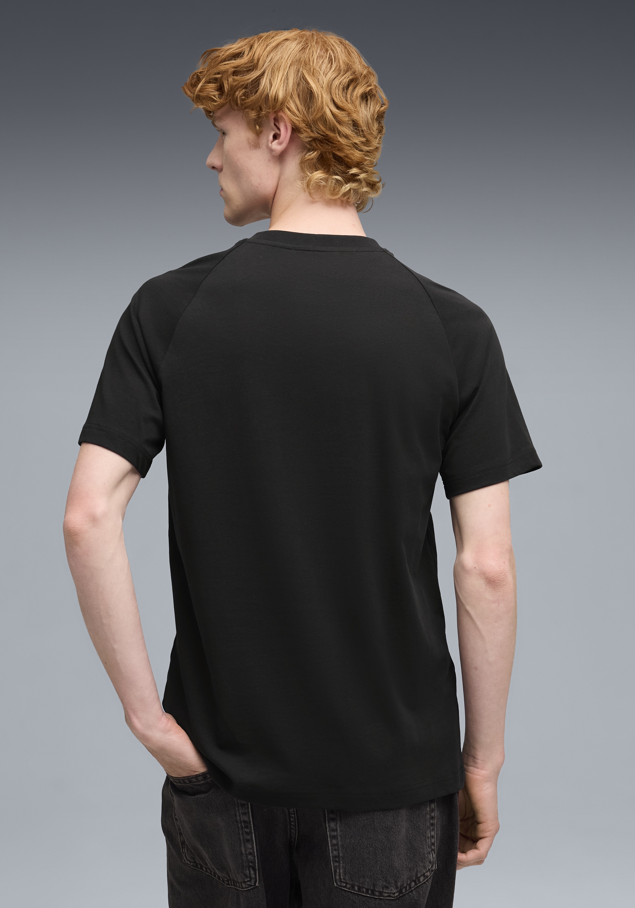 PUMA T-shirt »SPORT TEE« coupe régulière, manches courtes, col rond