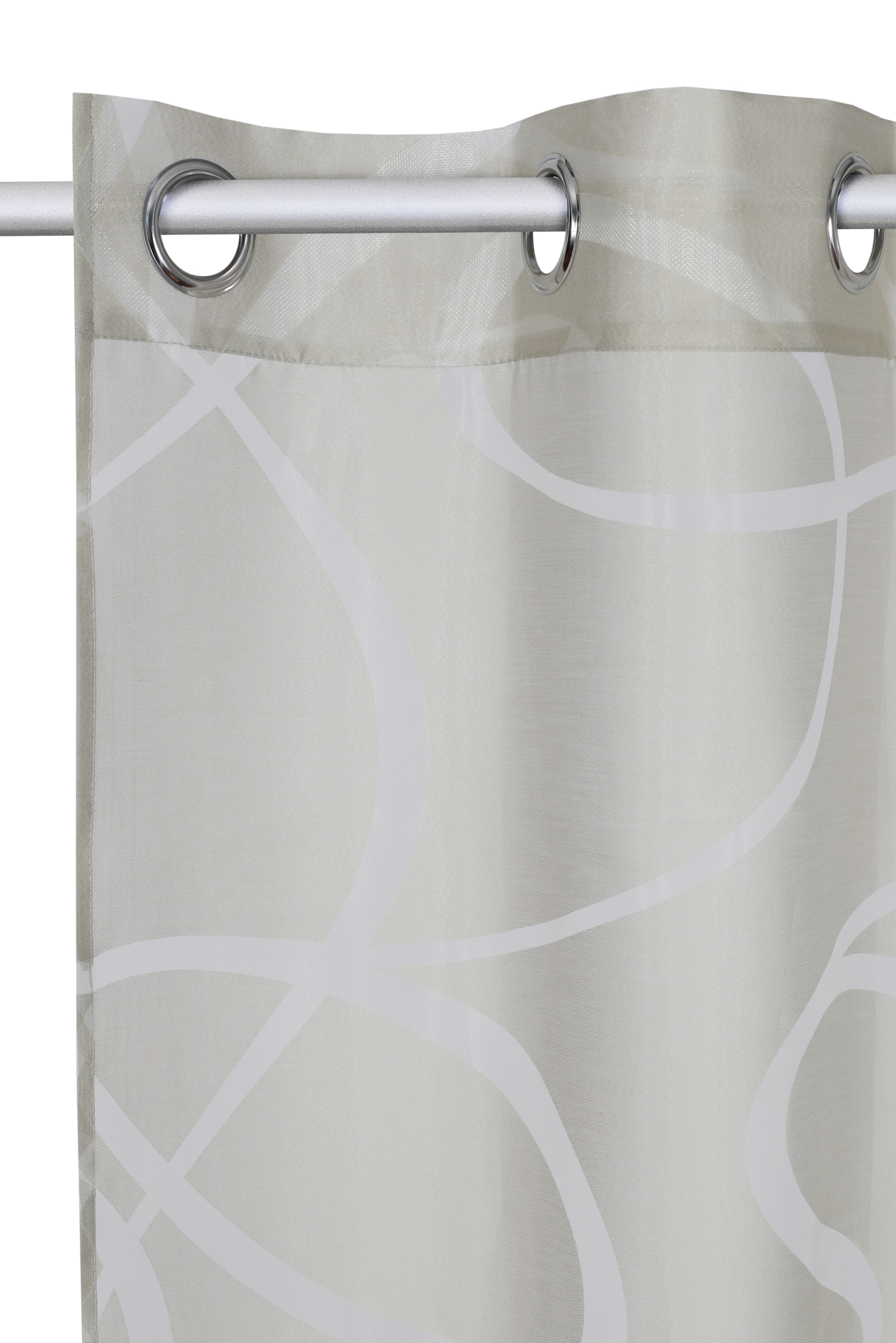 Bruno Banani Gardine »Tilo« Ösen 1 Stk. tlg. transparent, Ausbrenner, gewebt, verschiedene Grössen,