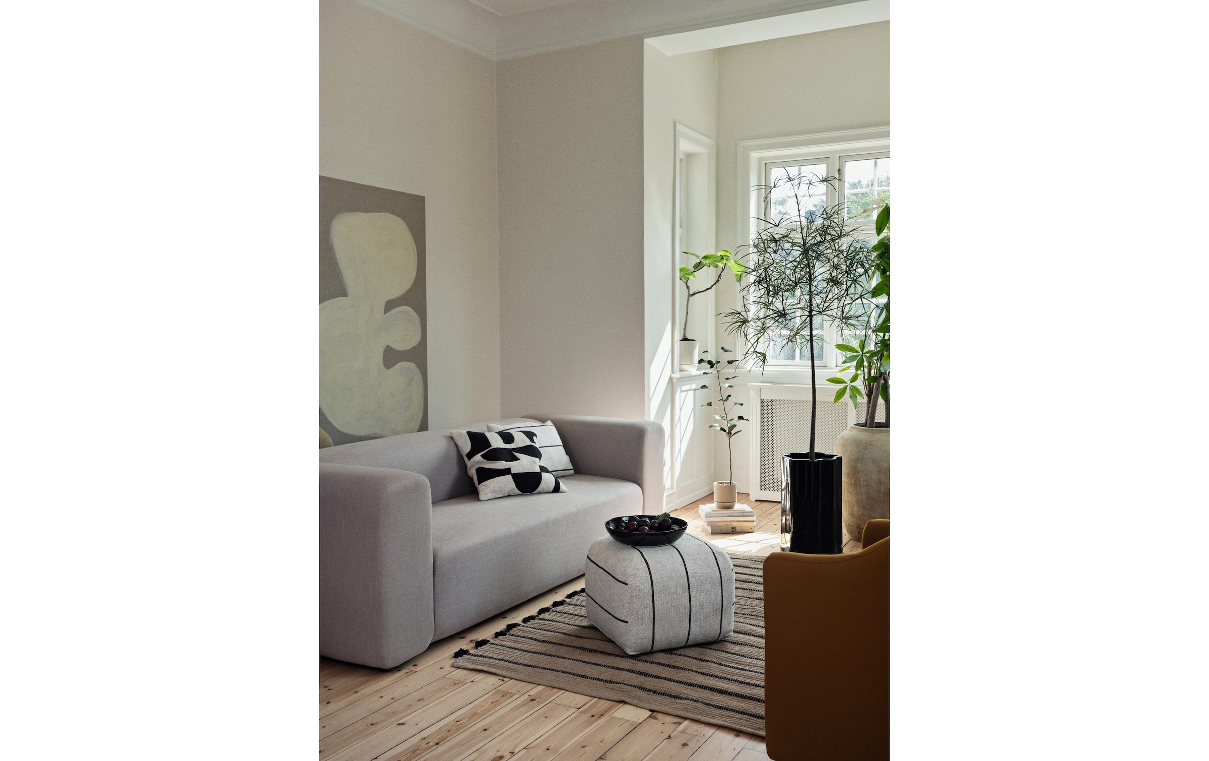 Broste Copenhagen »Broste Copenhagen Sigrid Baumwolle (CO)/Leinen/Polyester (PES), Beige«