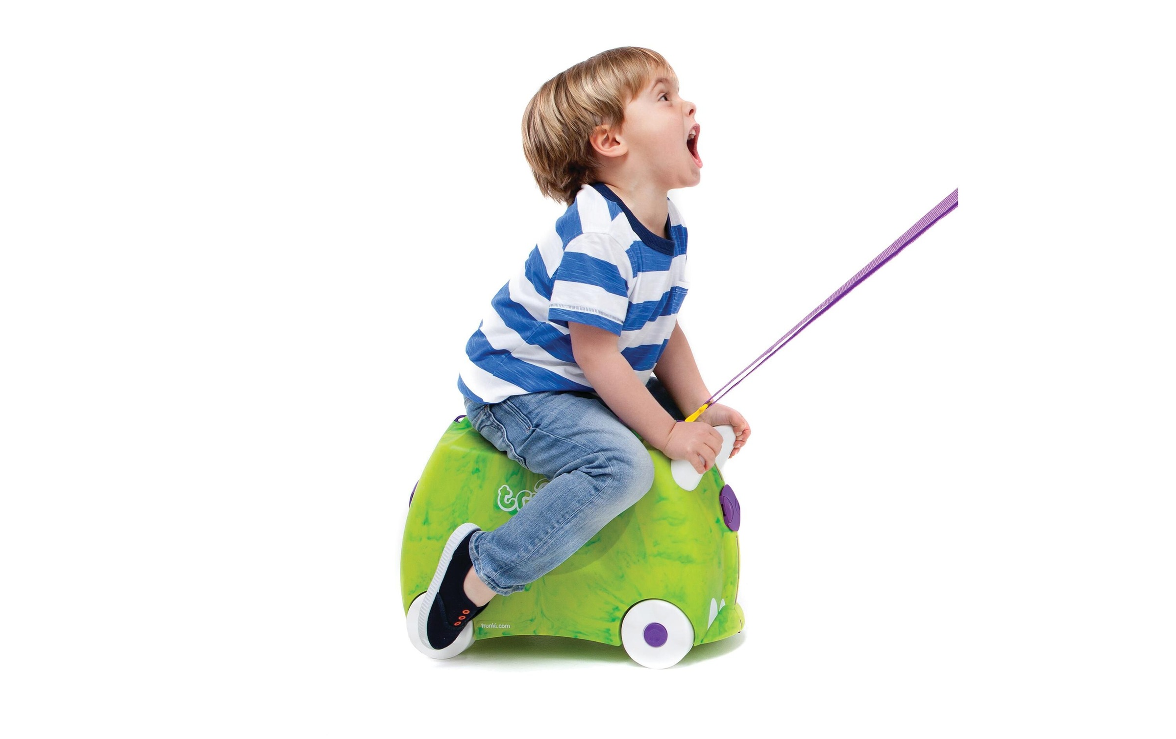 TRUNKI Trolley »Dudley Dinosaur«, 4 Rollen