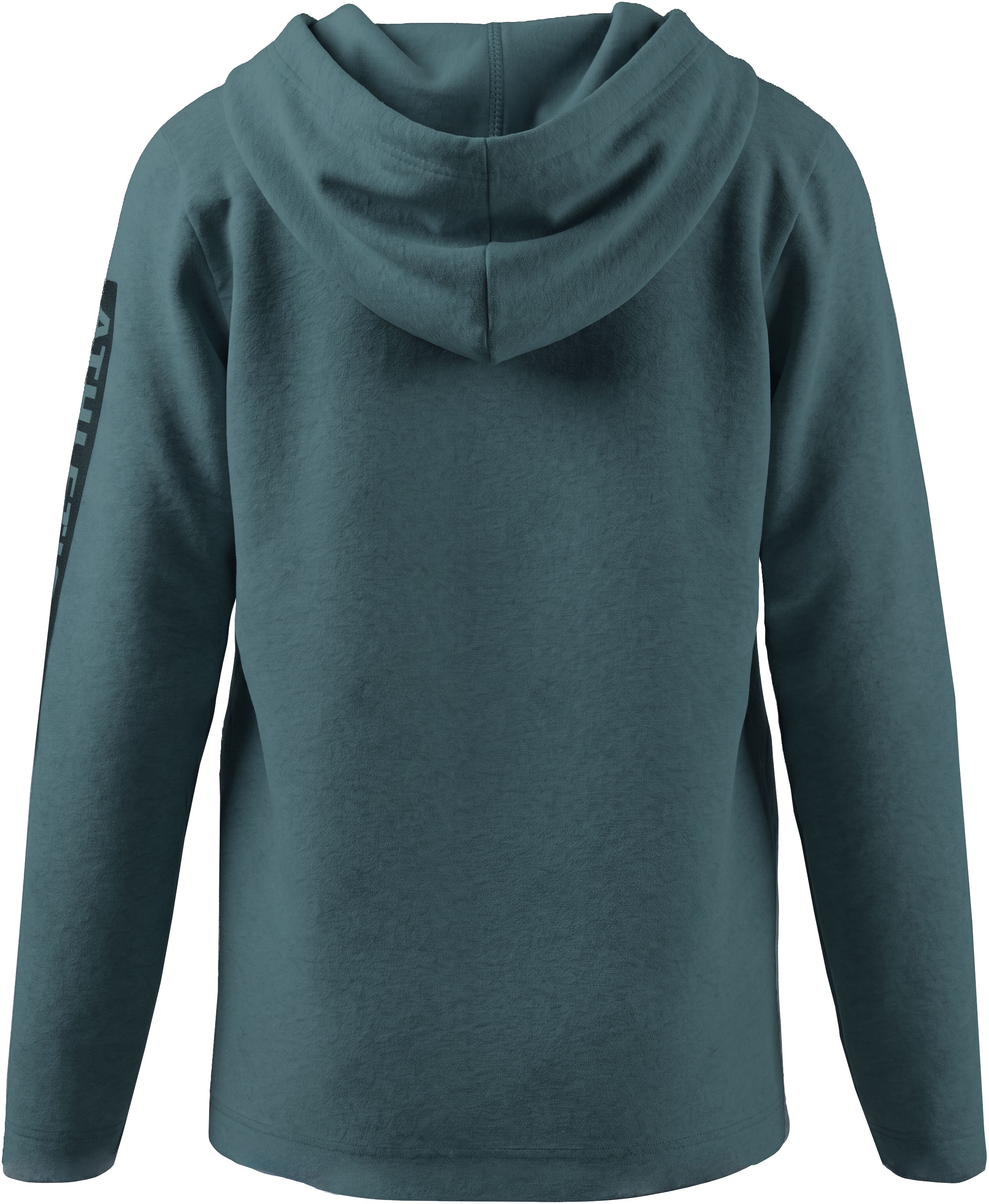 KangaROOS T-shirt à capuche »Shirt mit Ärmelprint« sweat à capuche chiné avec imprimé sur les manches