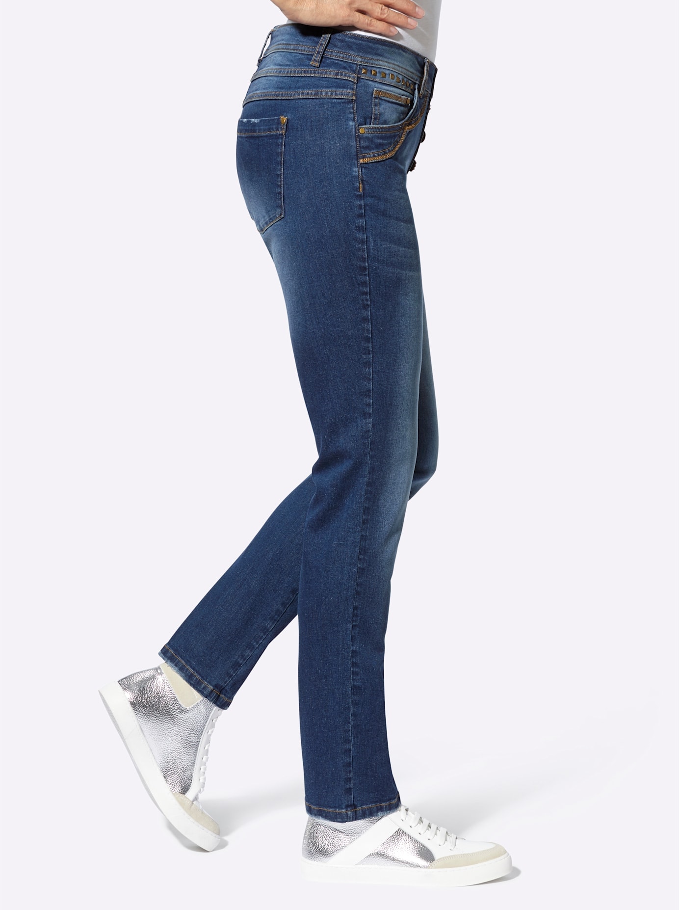 Inspirationen 5-Pocket-Jeans, (1 tlg.)