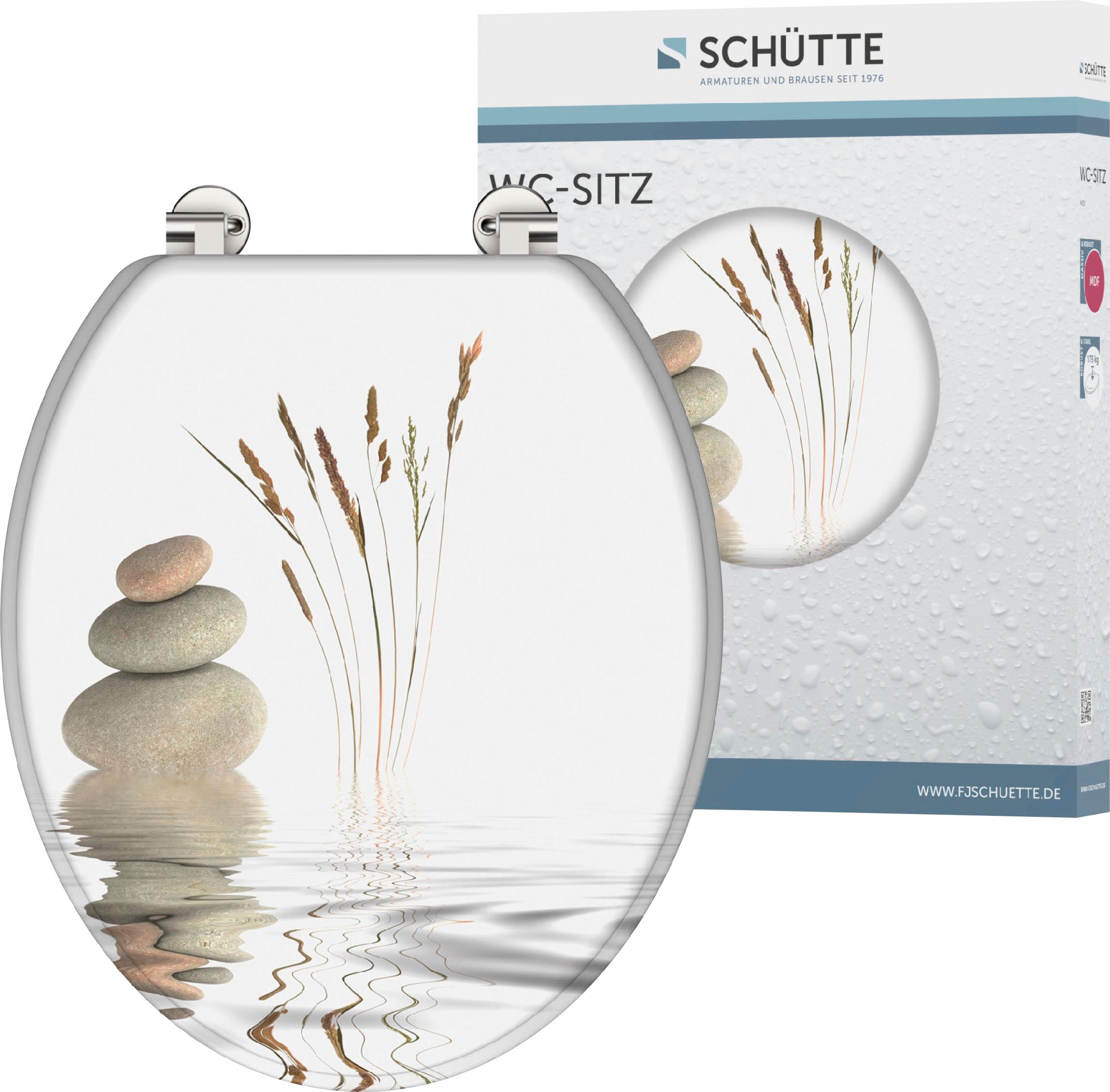 Image of Schütte WC-Sitz "Balance" MDF-Holzkern