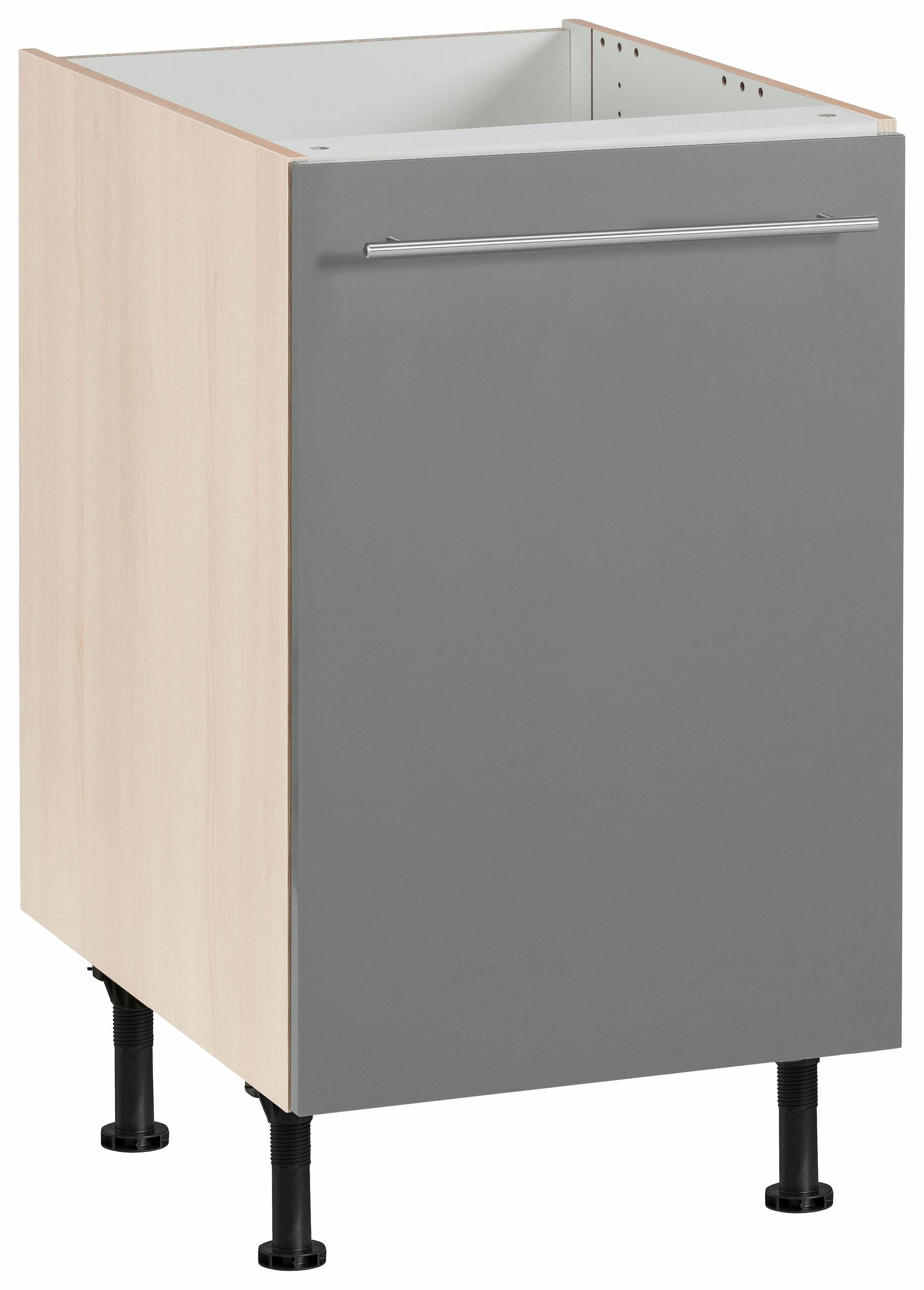 OPTIFIT Spülenschrank »Bern«, 50 cm breit, mit 1 Tür, mit höhenverstellbaren Füssen, mit Metallgriff