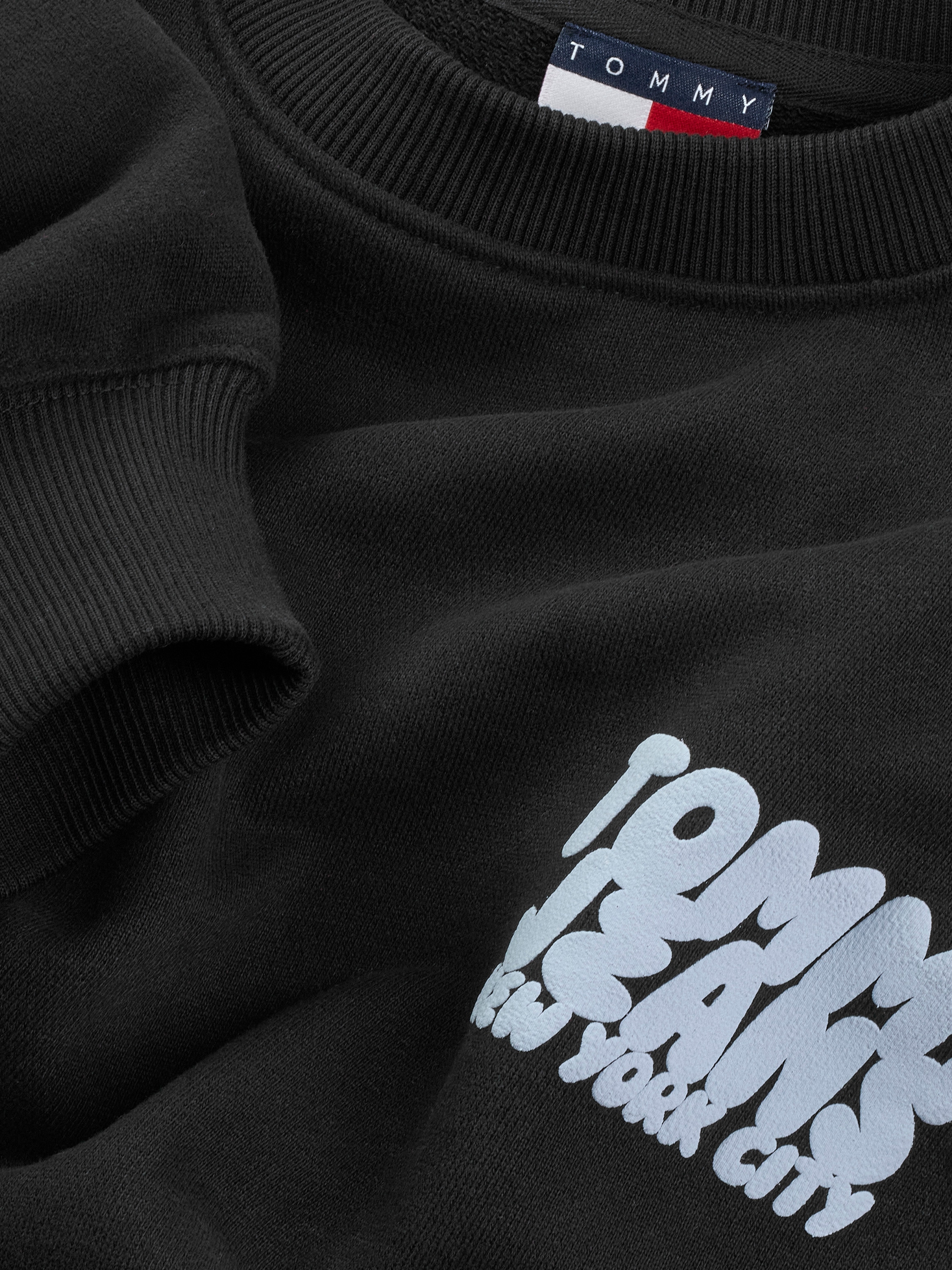 Tommy Jeans Sweatshirt »TJW RLX CRP TJ BUBBLE CREW«, mit grossem Logodruck auf dem Rücken