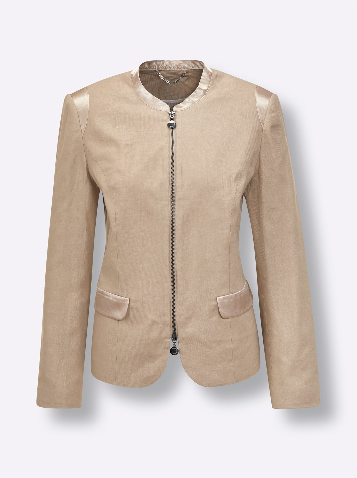 CREATION L PREMIUM Jackenblazer »Leinen-Viskose-Blazer«