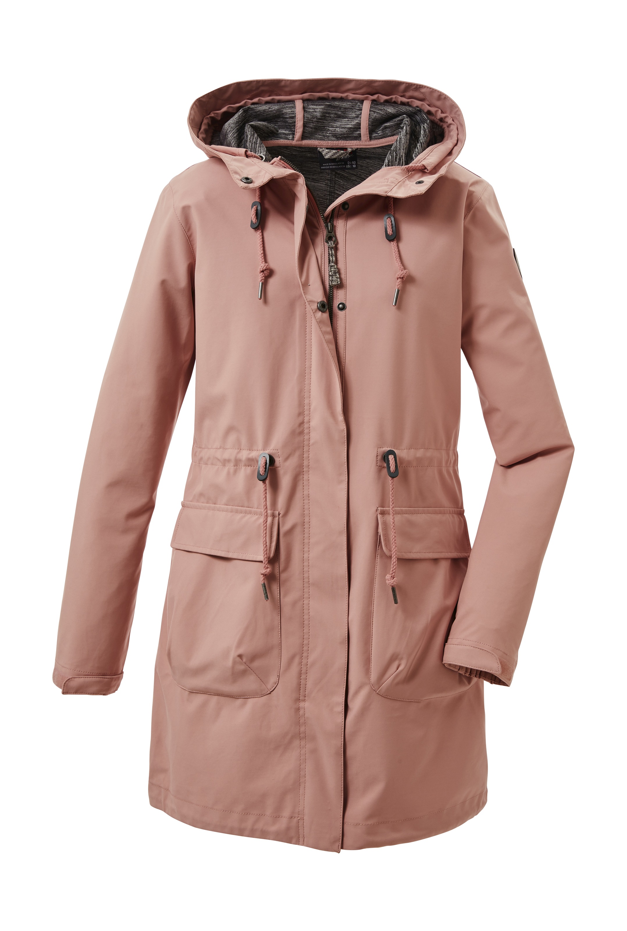 Image of G.I.G.A. DX by killtec Softshellparka "GS 99 WMN SFTSHLL PRK" Damen Softshell Parka, 8.000 mm Wassersäule, atmungsaktiv, verstellbar