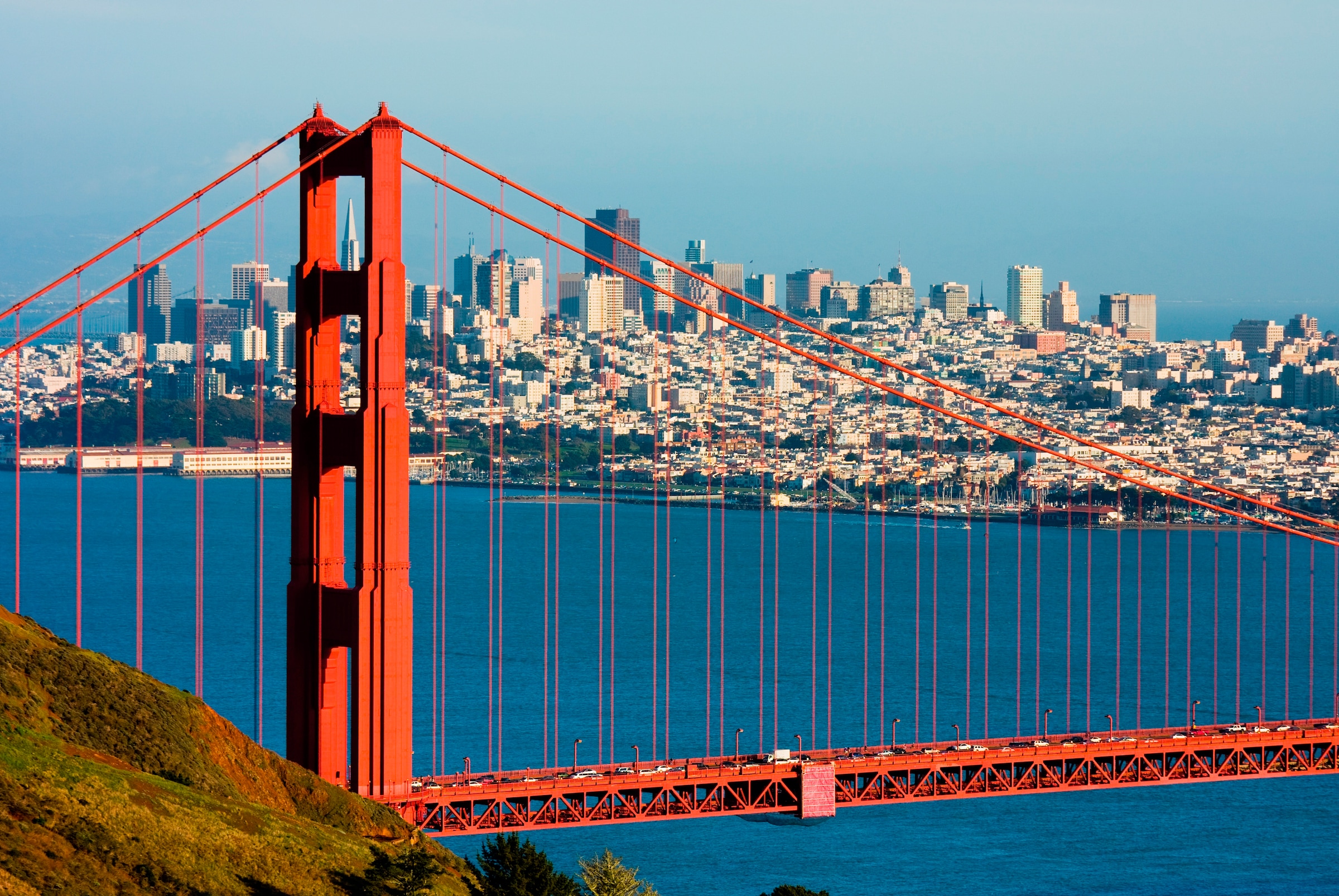 Image of Papermoon Fototapete "Golden Gate Bridge" glatt