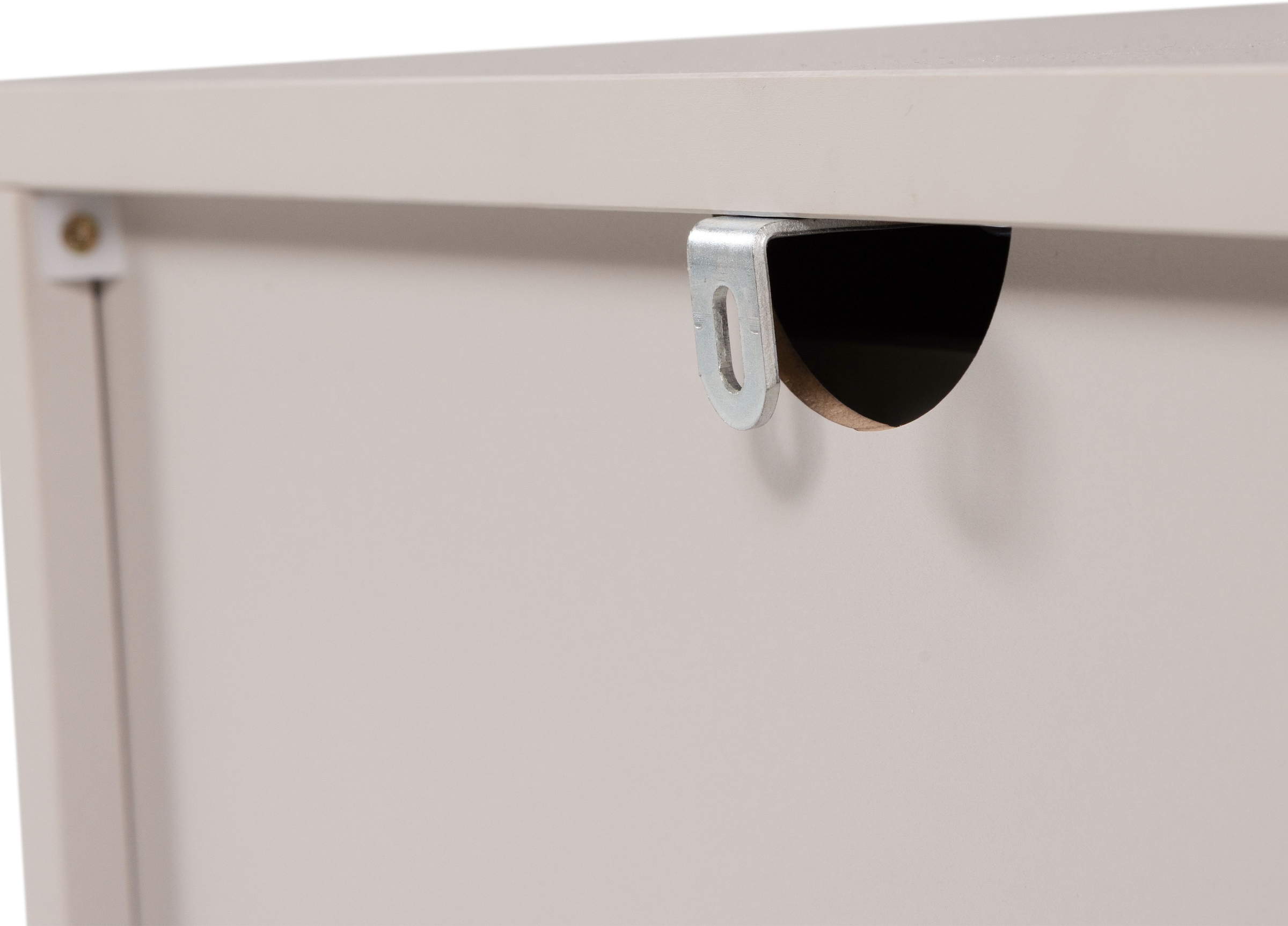 WOOOD Table de nuit »Tours mit kompakter Ausführung und Melamin-MDF B 45 x T 42 x H 51 cm« Surface déperlante, capacité de charge du plateau 50 kg