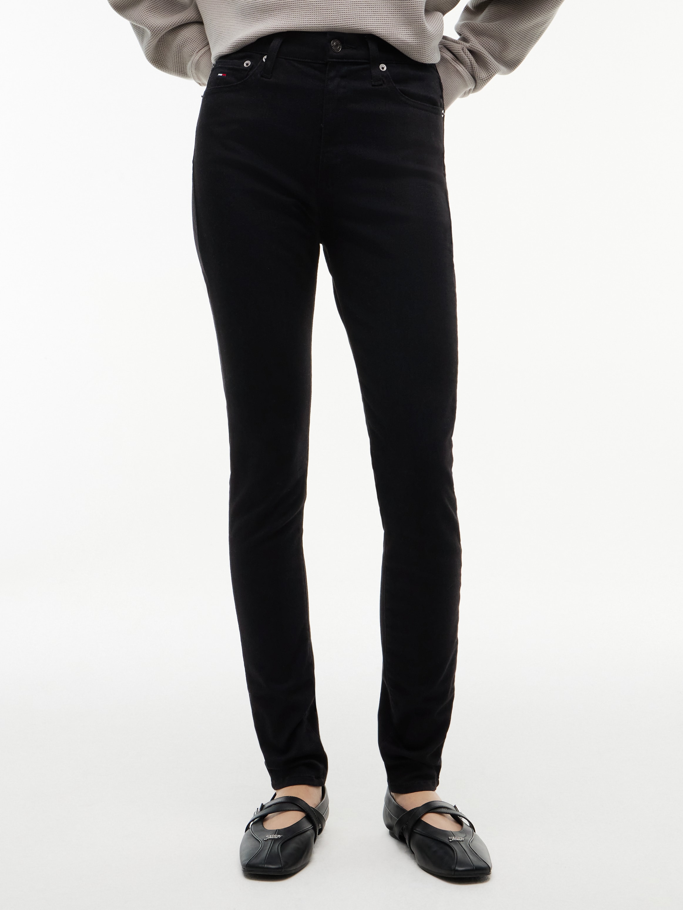 Image of Tommy Jeans Skinny-fit-Jeans "Sylvia High Rise Skinny" Eng anliegende Denim Jeans mit hoher Leibhöhe