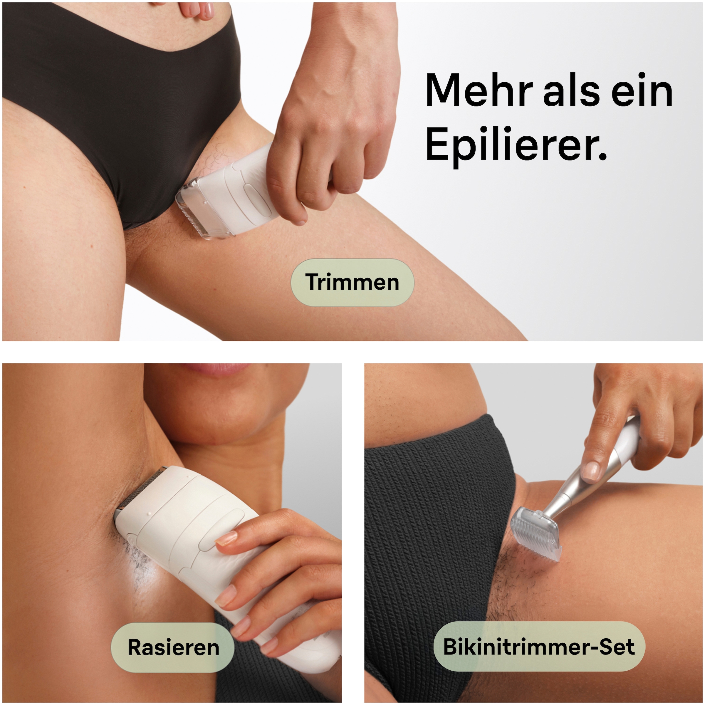 Braun Épilateur »Silk-épil 7 SE7-241« Wet & Dry, inklusive Rasieraufsatz, Trimmeraufsatz und Bikini-Trimmer