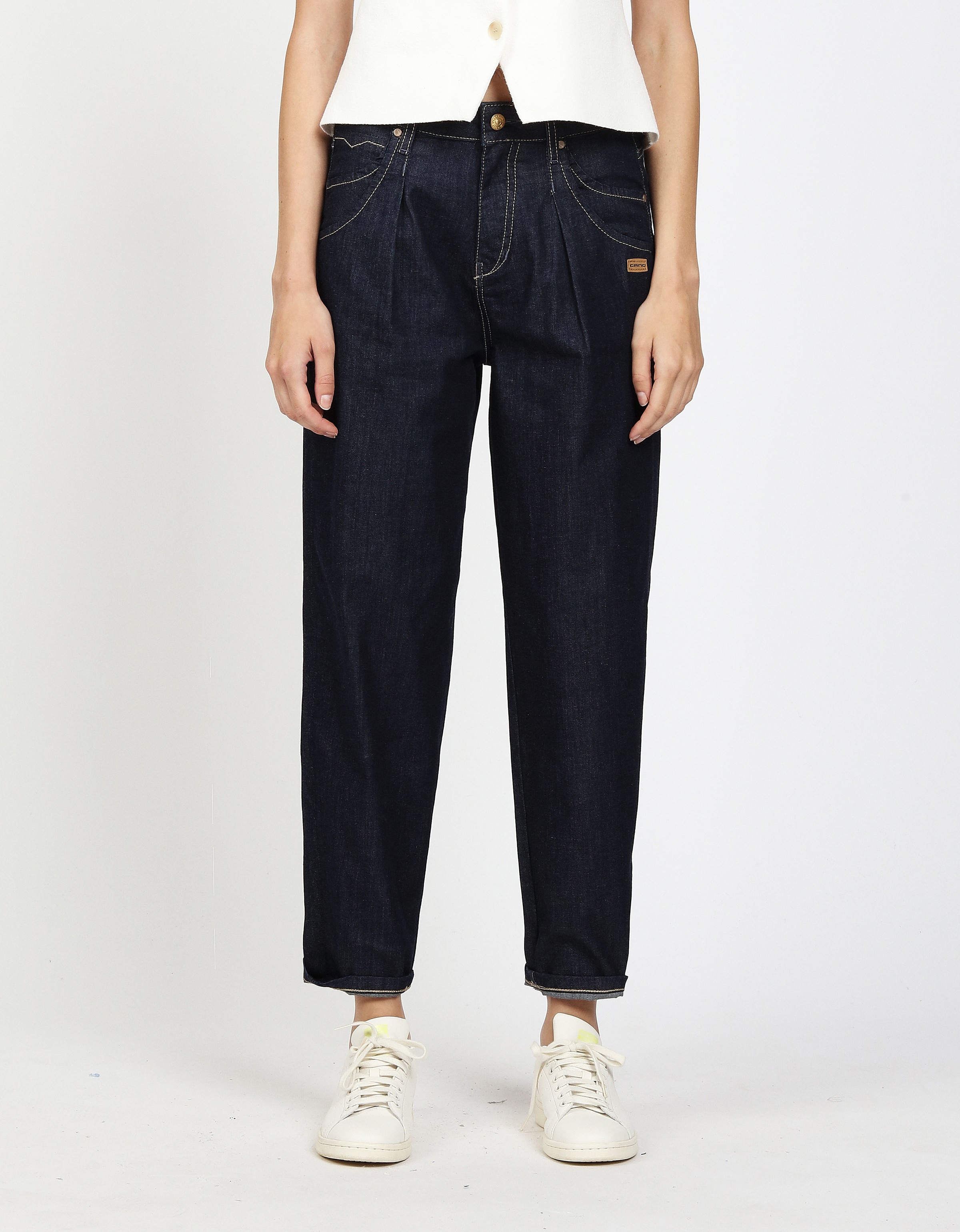 Image of GANG High-waist-Jeans "94IVY" mit hohem Stretch-Anteil, O-Shape