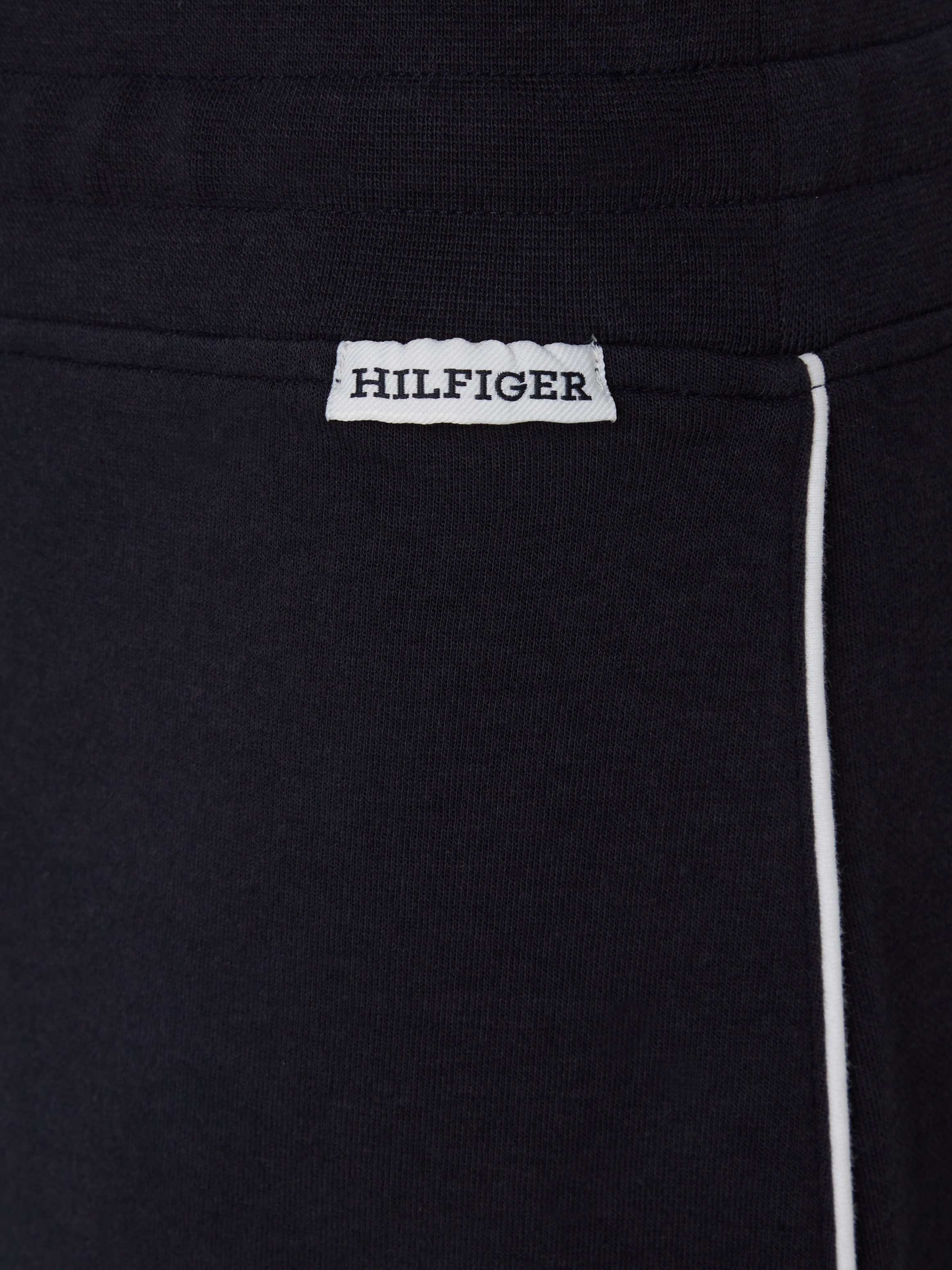 Tommy Hilfiger Underwear Sweatshorts »SHORT«, Rippbund mit Kordel, Paspel, Markenlabel