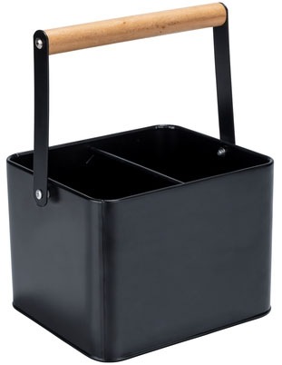 Image of WENKO Organizer »Baco«, robust, pulverbeschichtetem, schwarzem Metall bei Ackermann Versand Schweiz