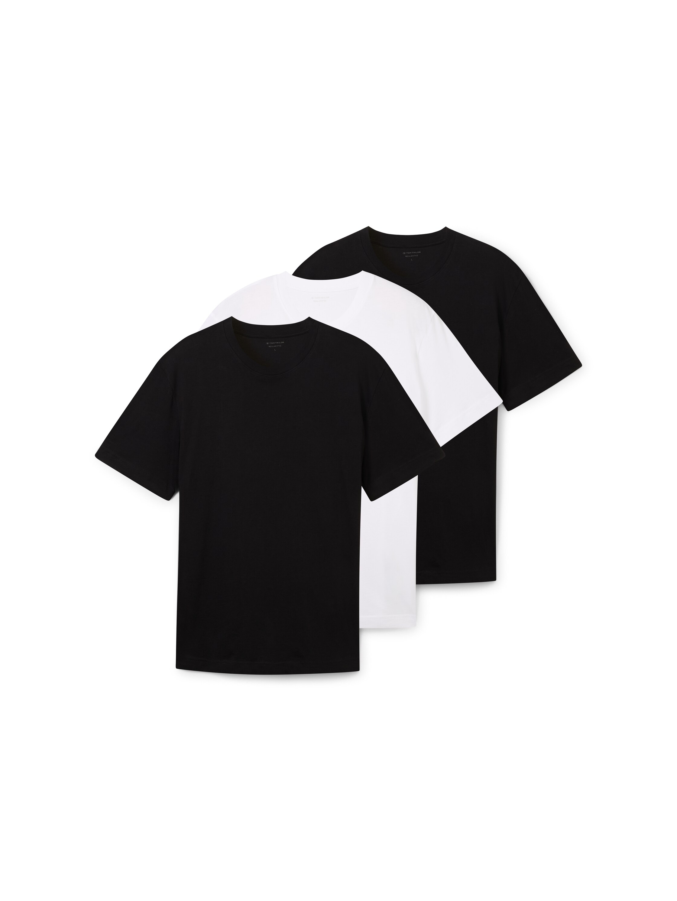 T-Shirt, im Dreierpack