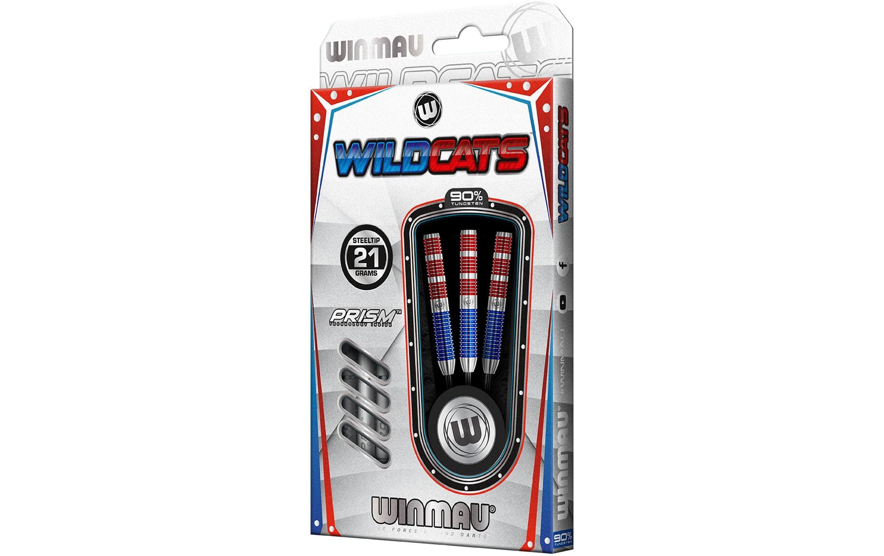 Winmau Dartpfeil »Steeldart Wildcats 3 Stück«, (3 St.)
