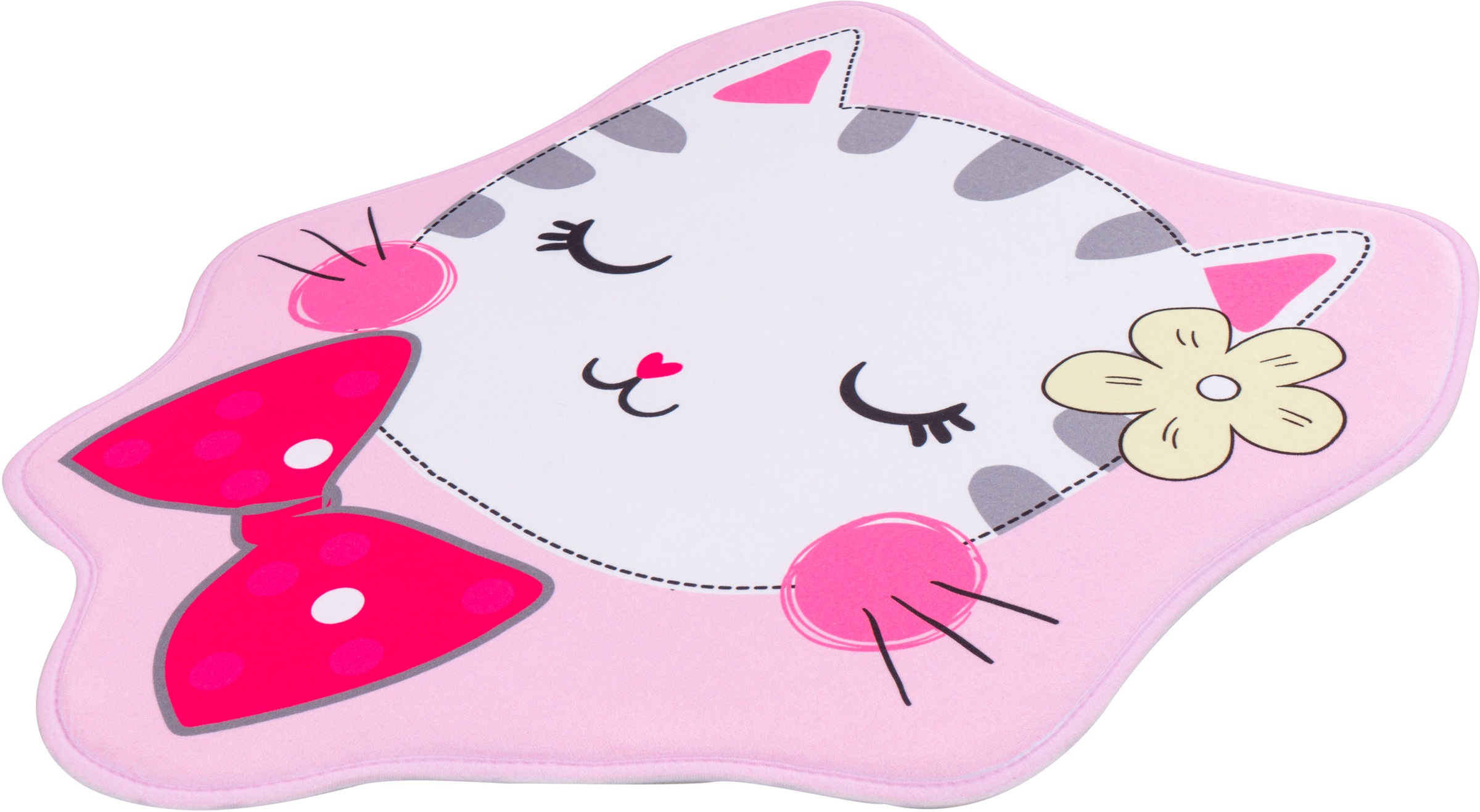 Image of Obsession Kinderteppich »My Mila Kids 142«, Motivform, 8 mm Höhe, Motiv Katze, waschbar, Kinderzimmer bei Ackermann Versand Schweiz