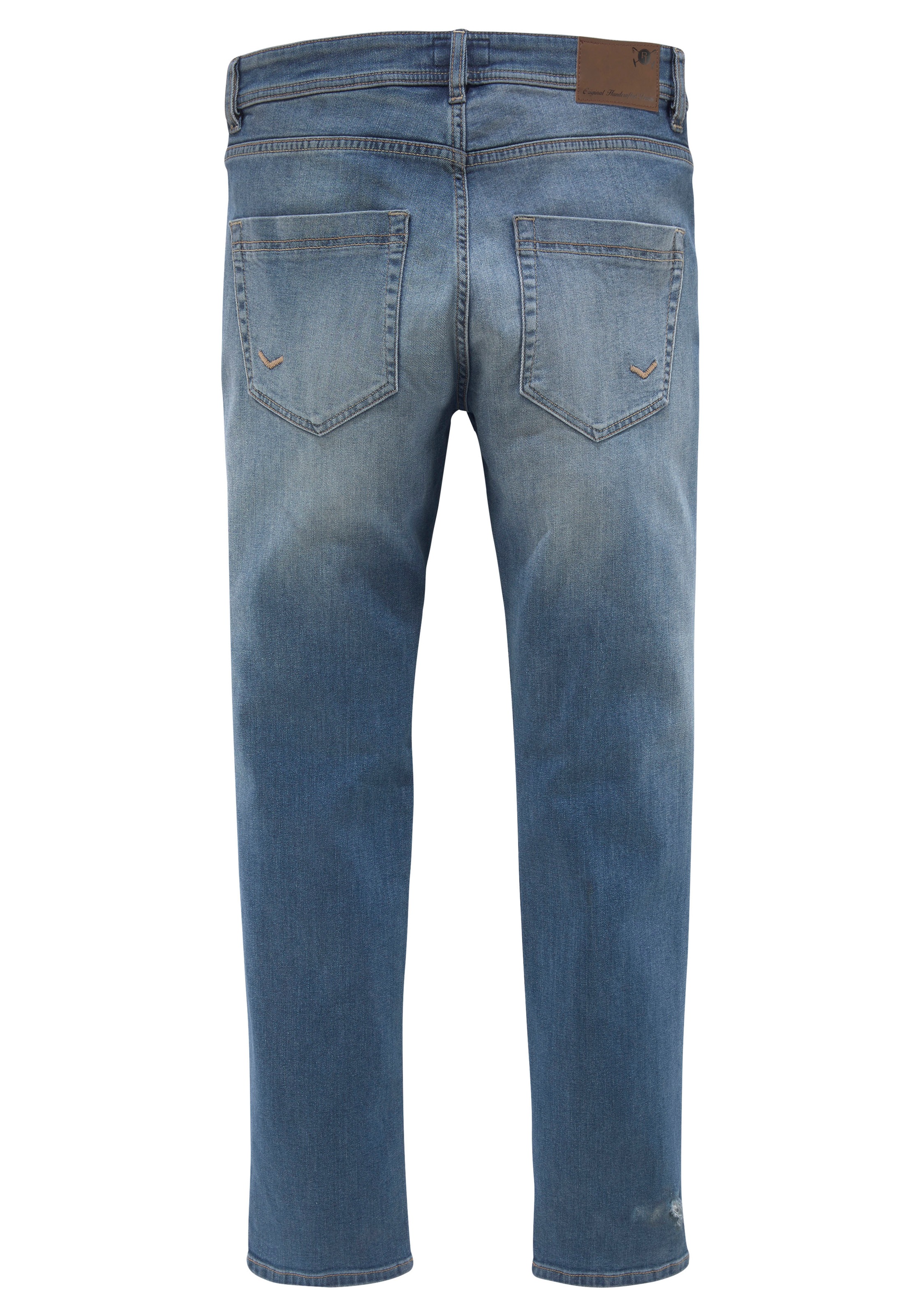TOM TAILOR Polo Team 5-Pocket-Jeans »DAVIS«, mit used Waschung