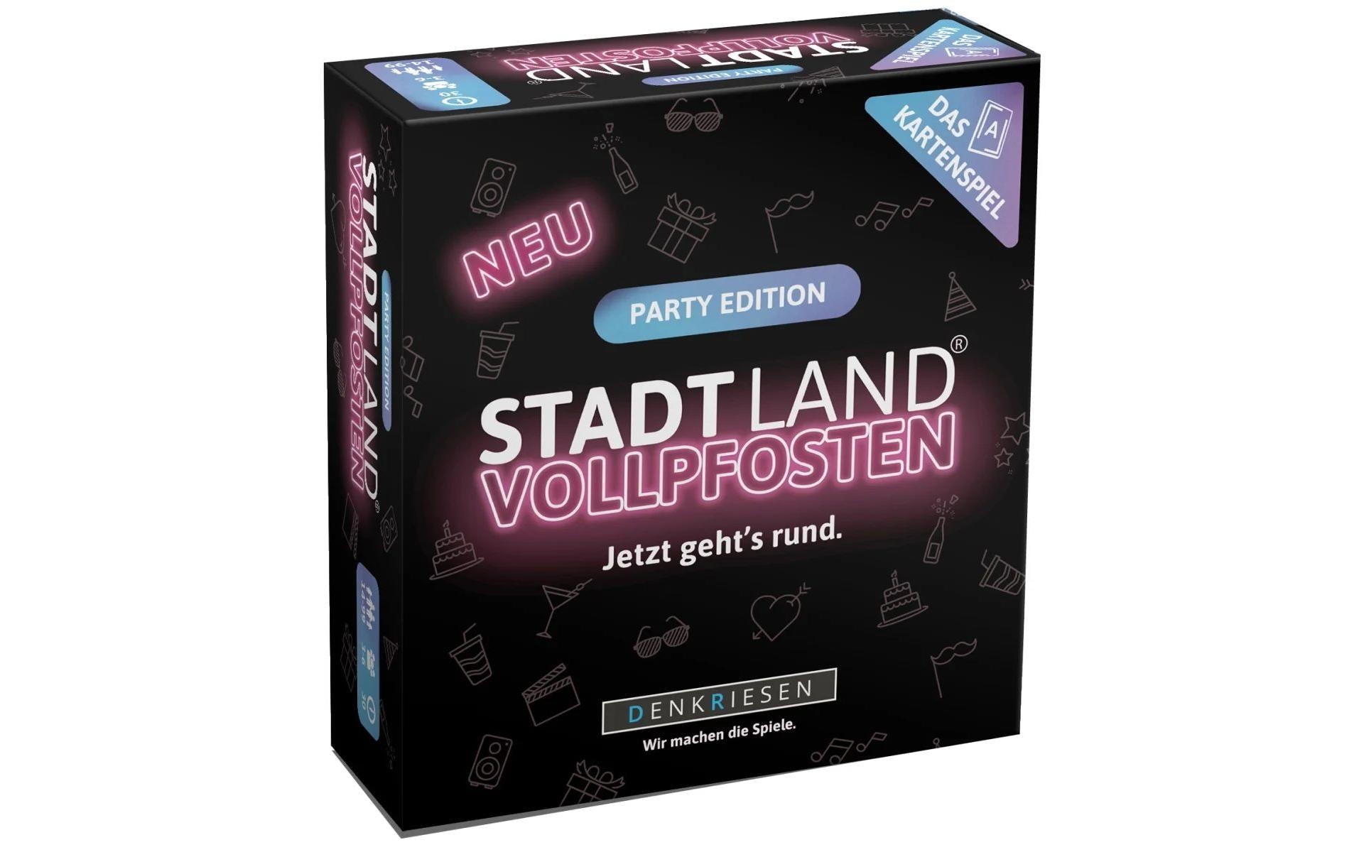 Spiel »LAND VOLLPFOSTEN – Party Edition«