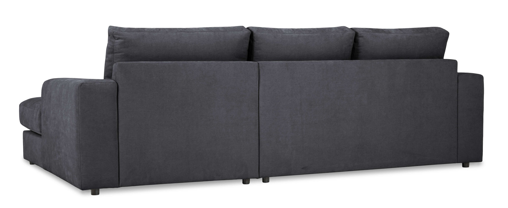 GOODproduct Canapé d'angle »Nivette, weiches Chenille« Breite 269 cm, L-Form, bodentief, mit Wellenunterfederung