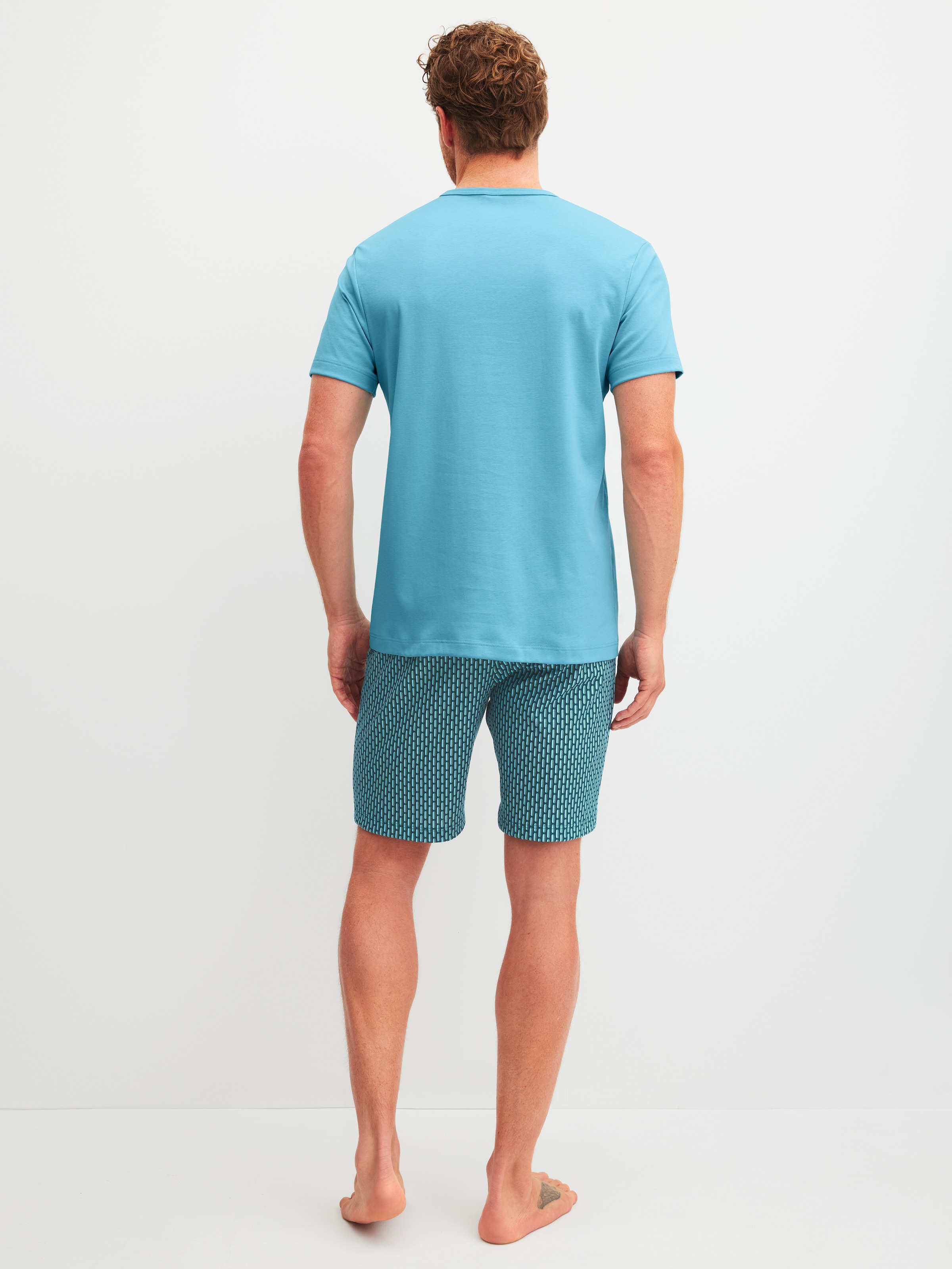 CALIDA Shorty »Relax Streamline 1« 2 pièces weich, Interlock-Qualität, kurze Ärmel