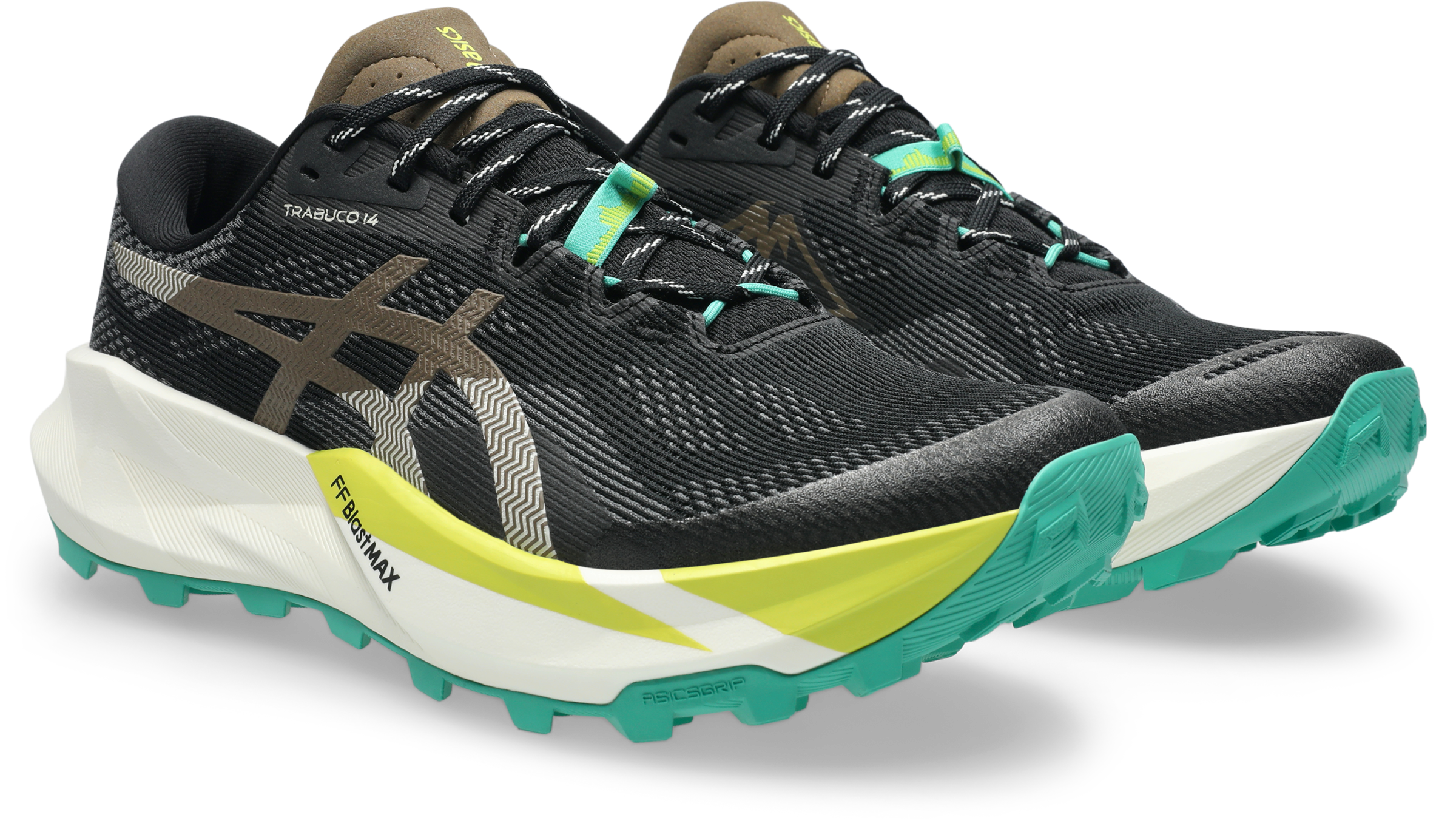 Image of Asics Trailrunningschuh "TRABUCO 14" profiliertes Laufsohlenprofil, mit Gummilaufsohle, mit Schnürung