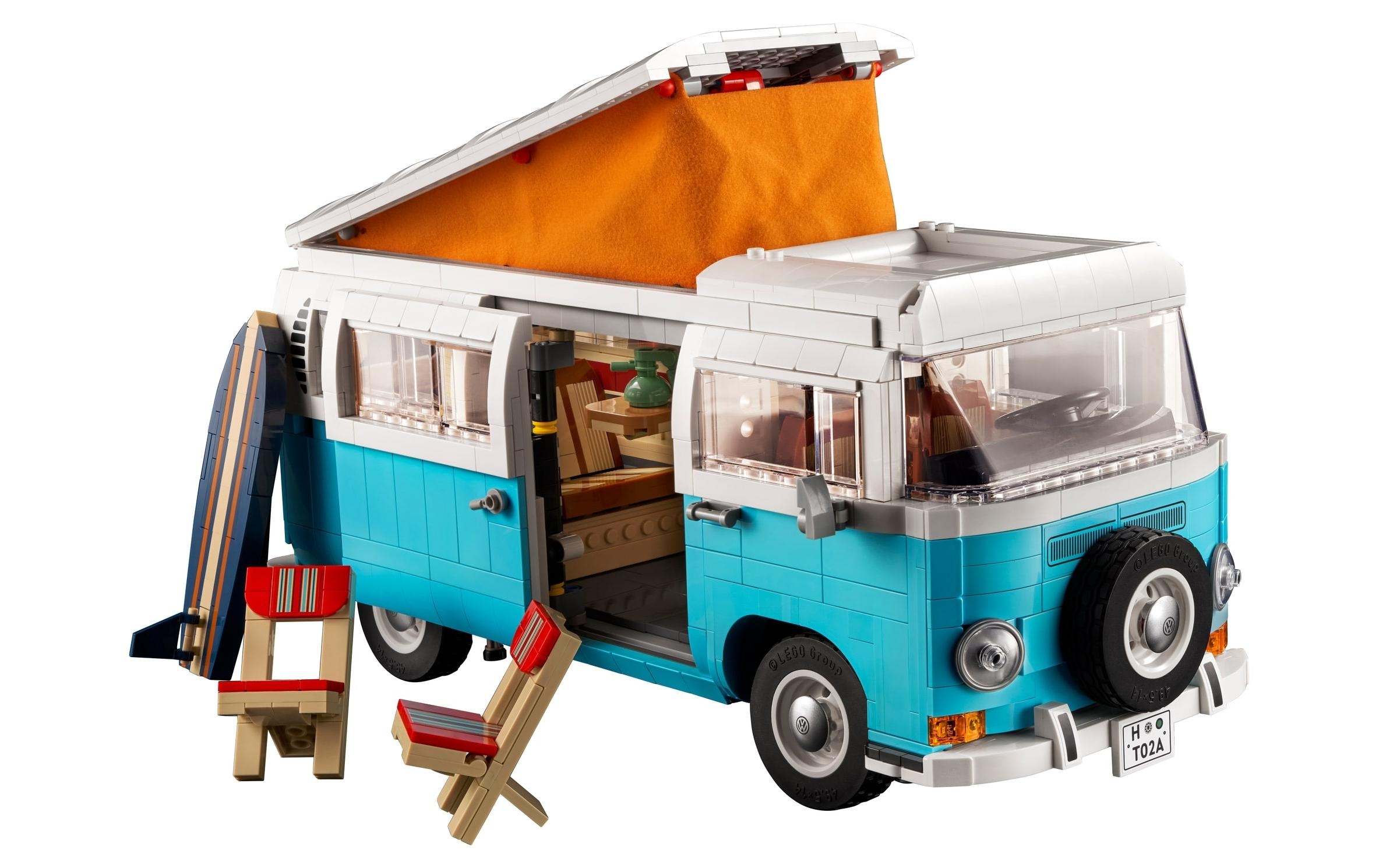 LEGO® Konstruktionsspielsteine »Volkswagen T2 Camping«