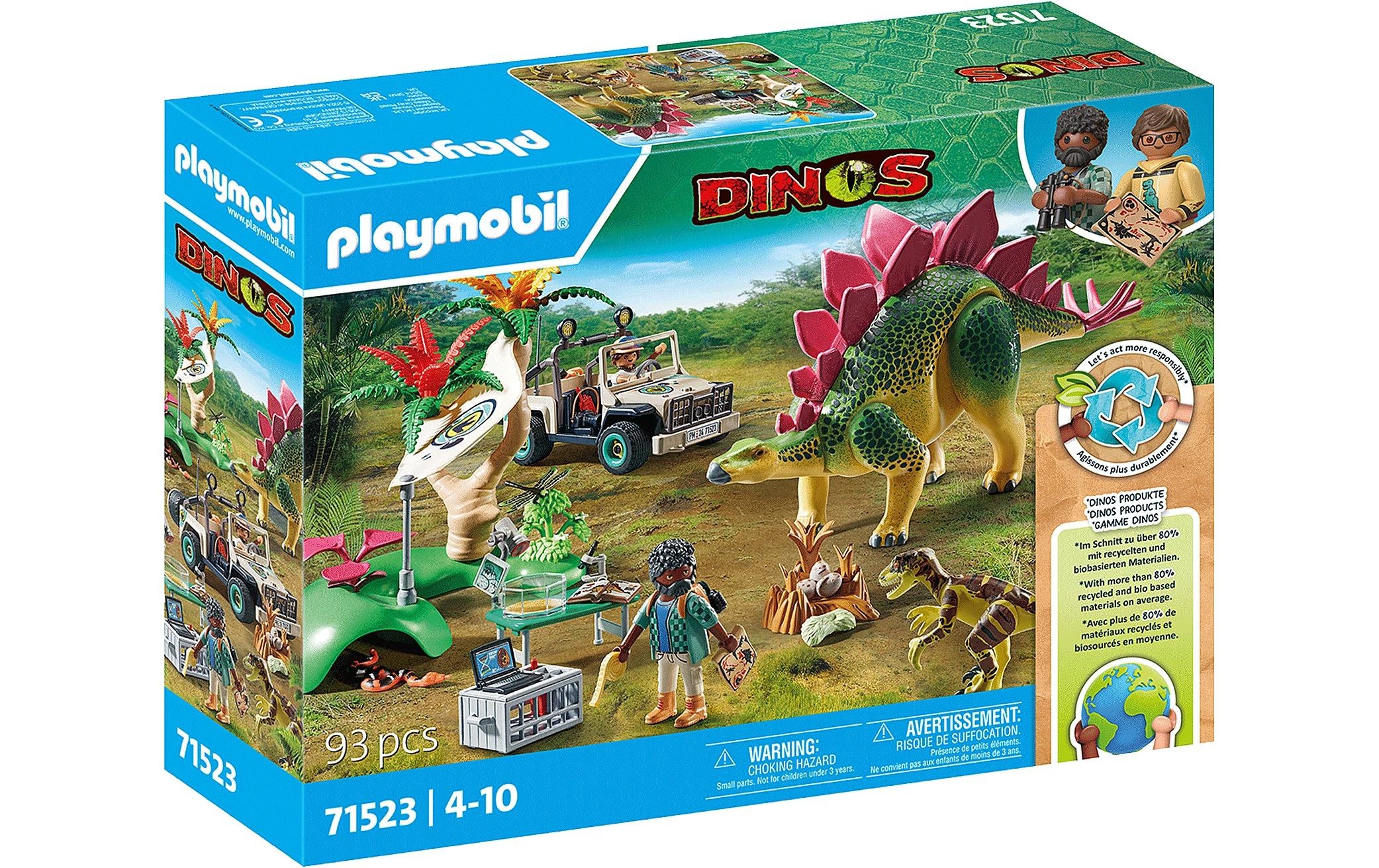 Image of Playmobil Spielbausteine "Dinos Forschungscamp mit Dinos 71523"